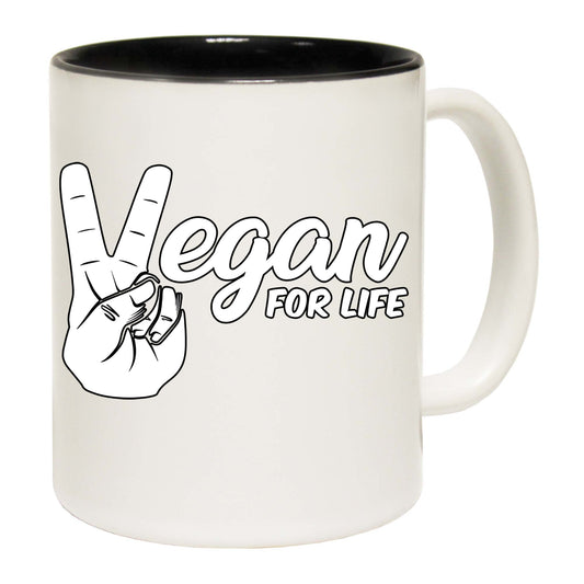 Vegan For Life Food - Funny Coffee Mug