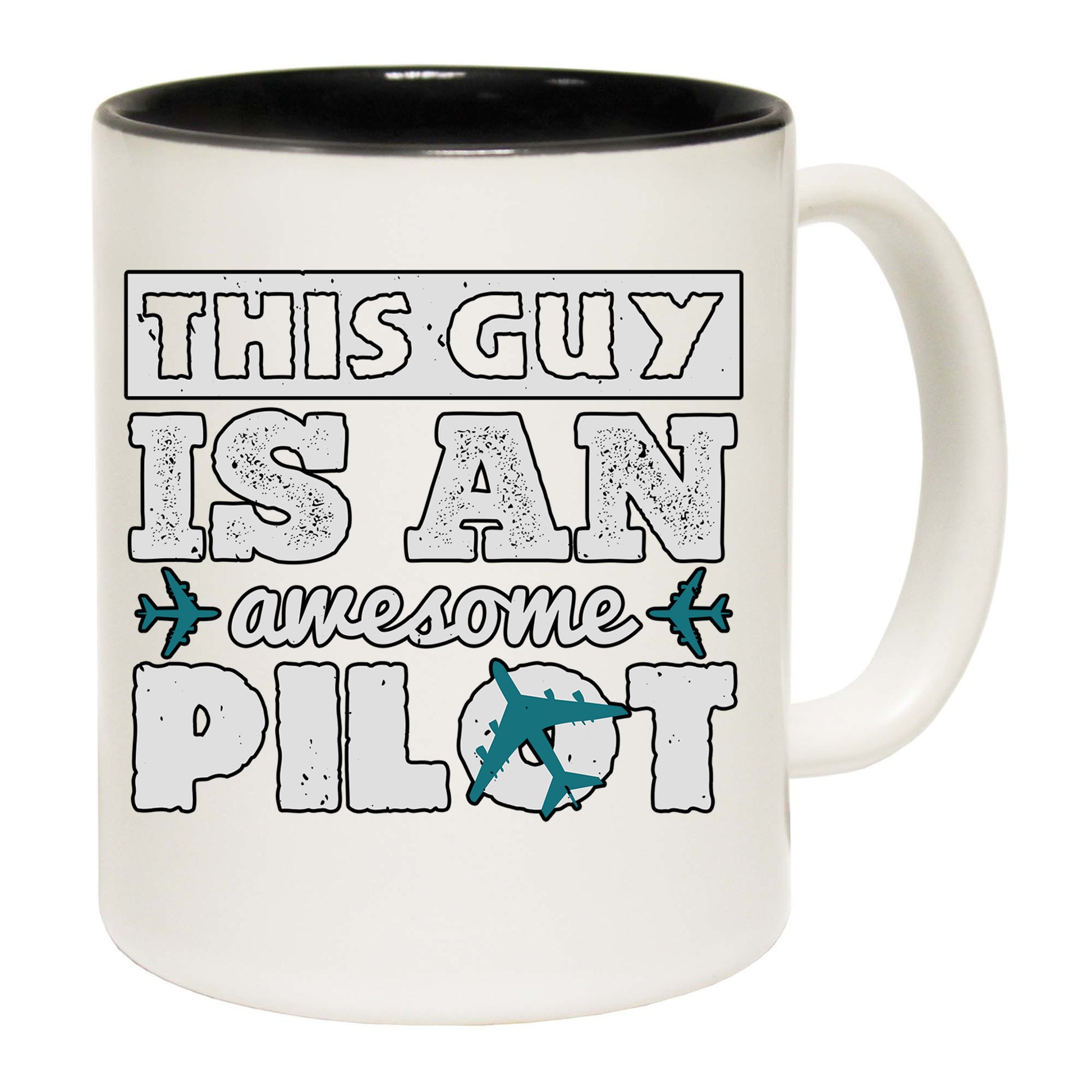 This Guy Is An Awesome Pilot Plane - Funny Coffee Mug