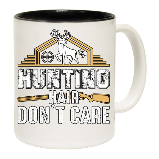 Hunting Hair Dont Care - Funny Coffee Mug