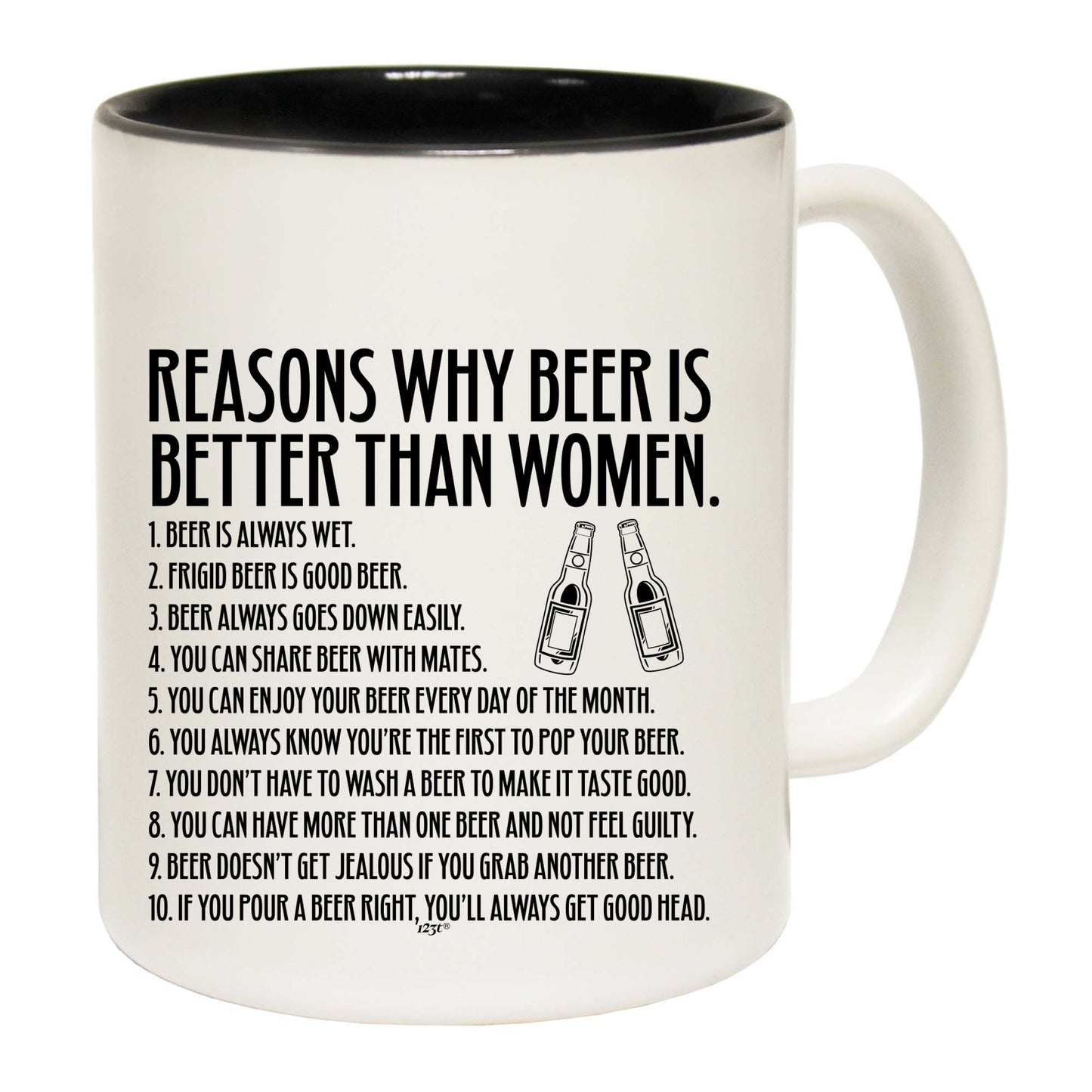 Reasons Why Beer Is Better Than Women - Funny Coffee Mug