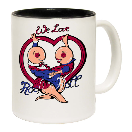 We Love Rock And Roll Dancing - Funny Coffee Mug