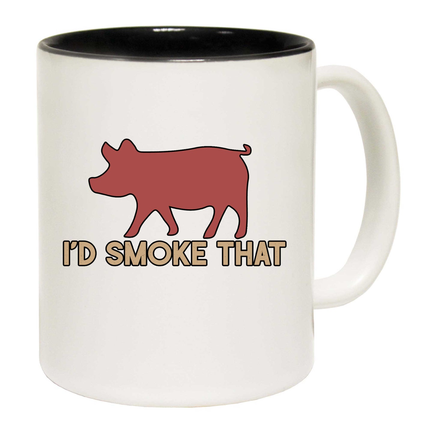 Id Smoke That Pig Chef Cooking Bacon - Funny Coffee Mug