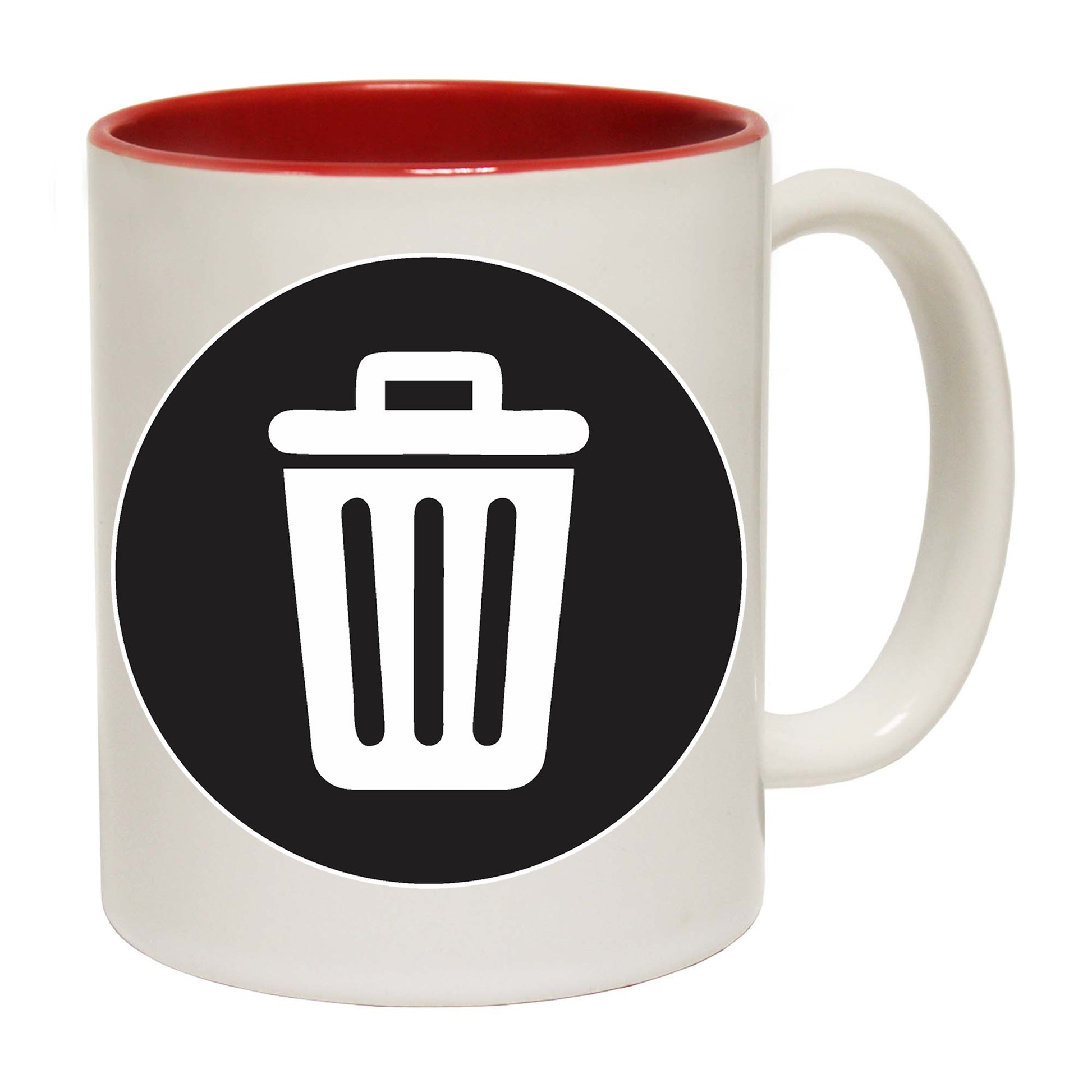 Rubbish Bin Icon - Funny Coffee Mug