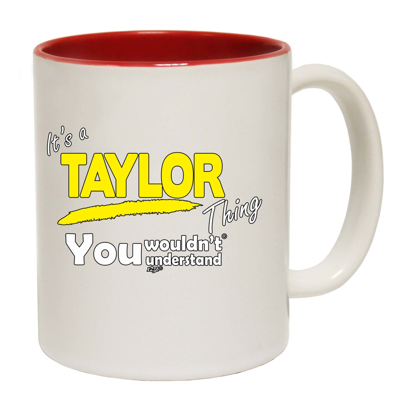 Taylor V1 Surname Thing - Funny Coffee Mug