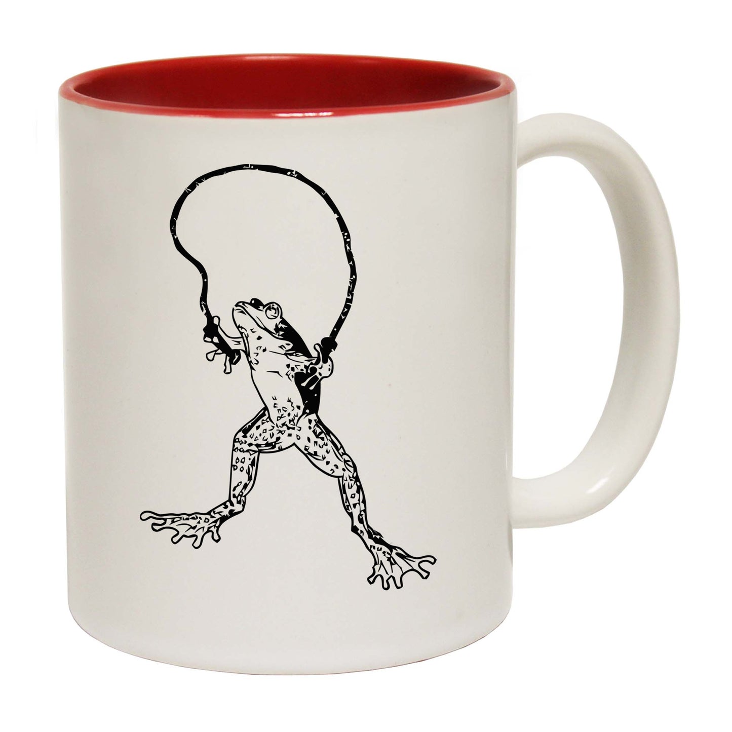 Frog Skipping Animal Fashion - Funny Coffee Mug