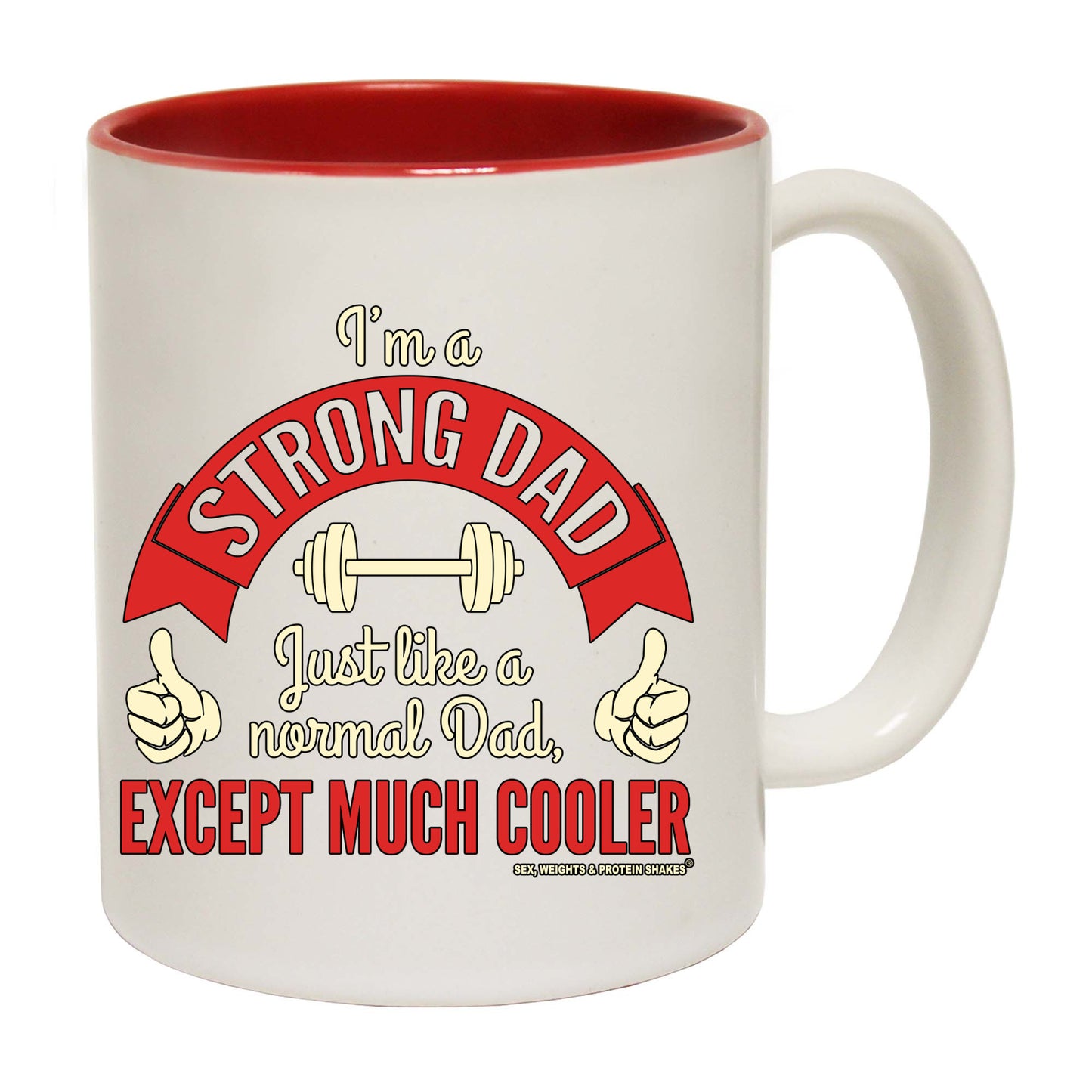 Swps Im A Strong Dad - Funny Coffee Mug