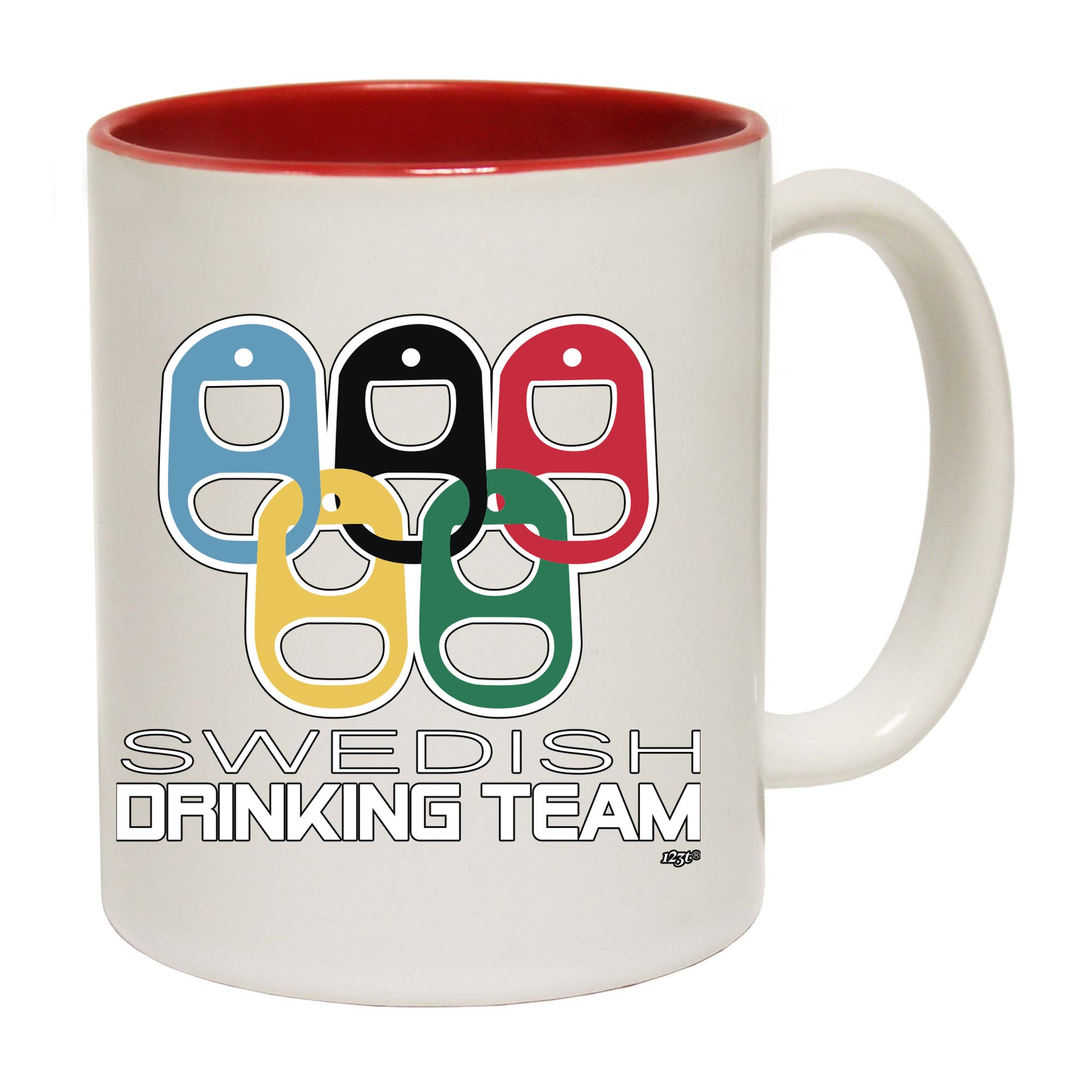 Swedish Drinking Team Rings - Funny Coffee Mug