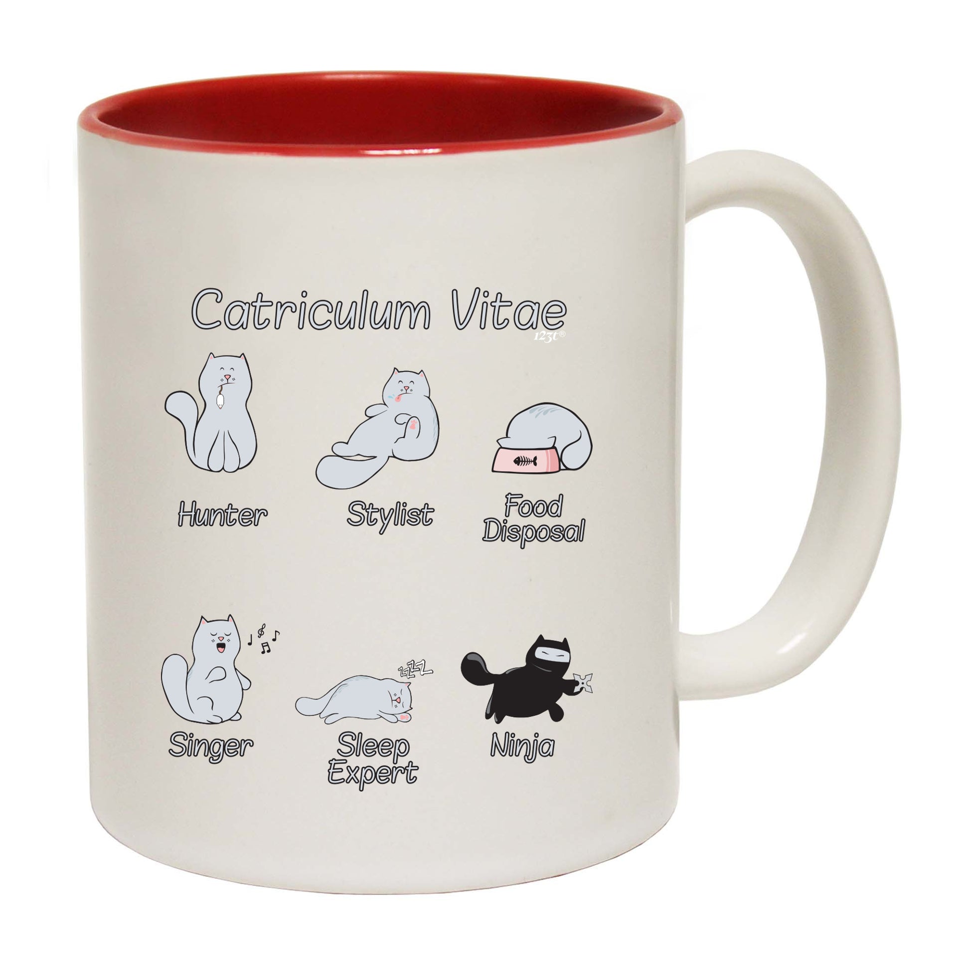 Catriculum Vitae Cat - Funny Coffee Mug