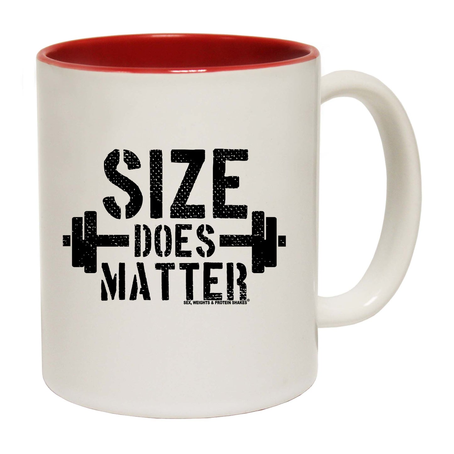 Gym Size Does Matter - Funny Coffee Mug