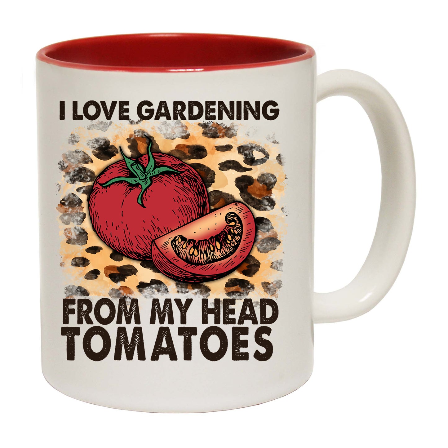 Love Gardening From Head To Tomato - Funny Coffee Mug