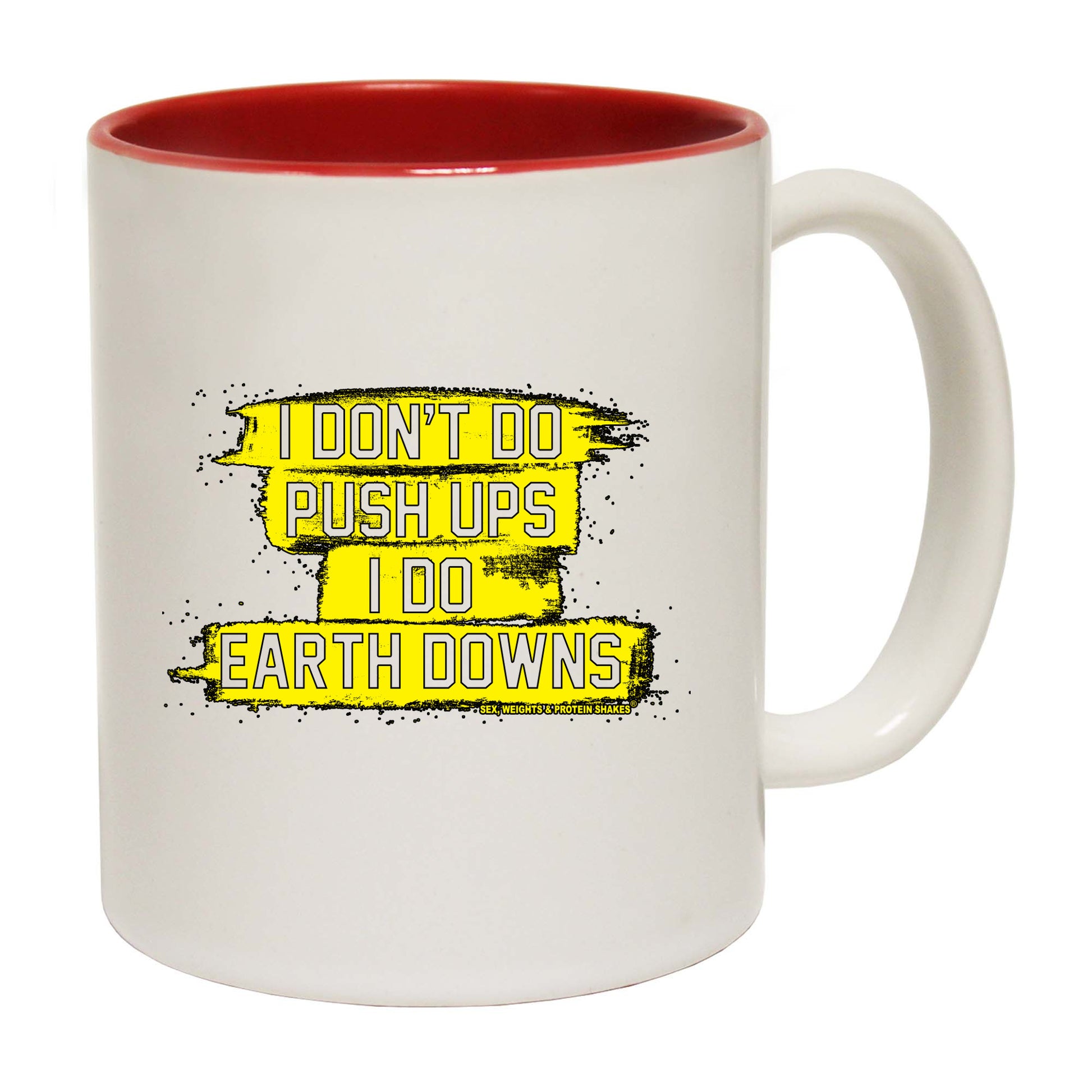 Swps I Dont Do Push Ups - Funny Coffee Mug