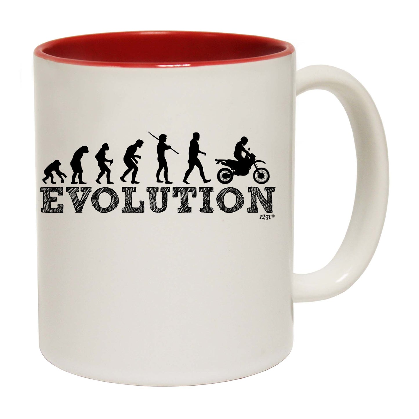 Evolution Dirtbike - Funny Coffee Mug