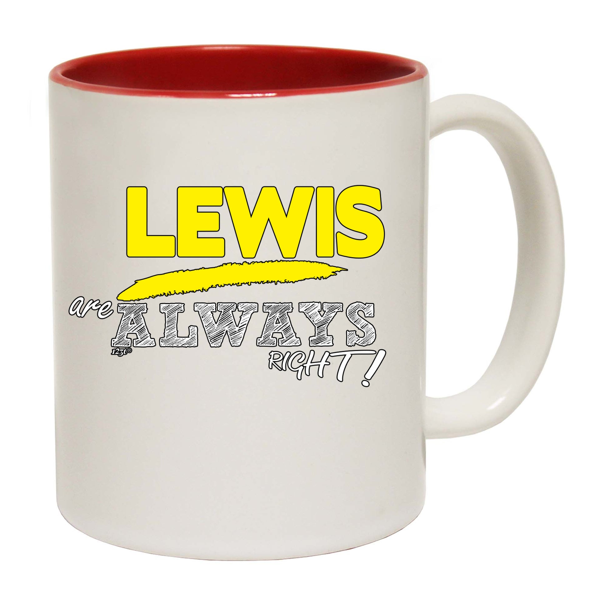 Lewis Always Right - Funny Coffee Mug