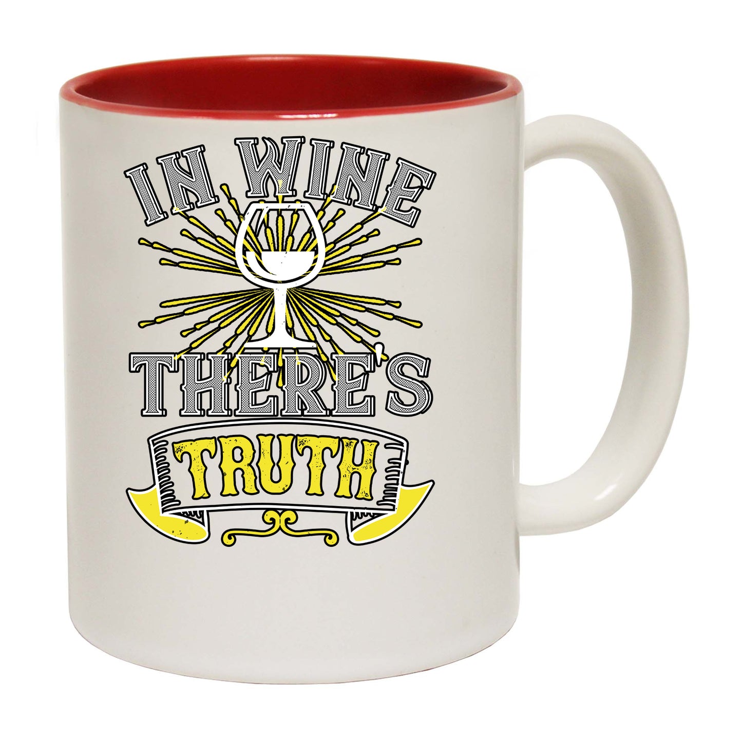 In Wine Theres Truth - Funny Coffee Mug