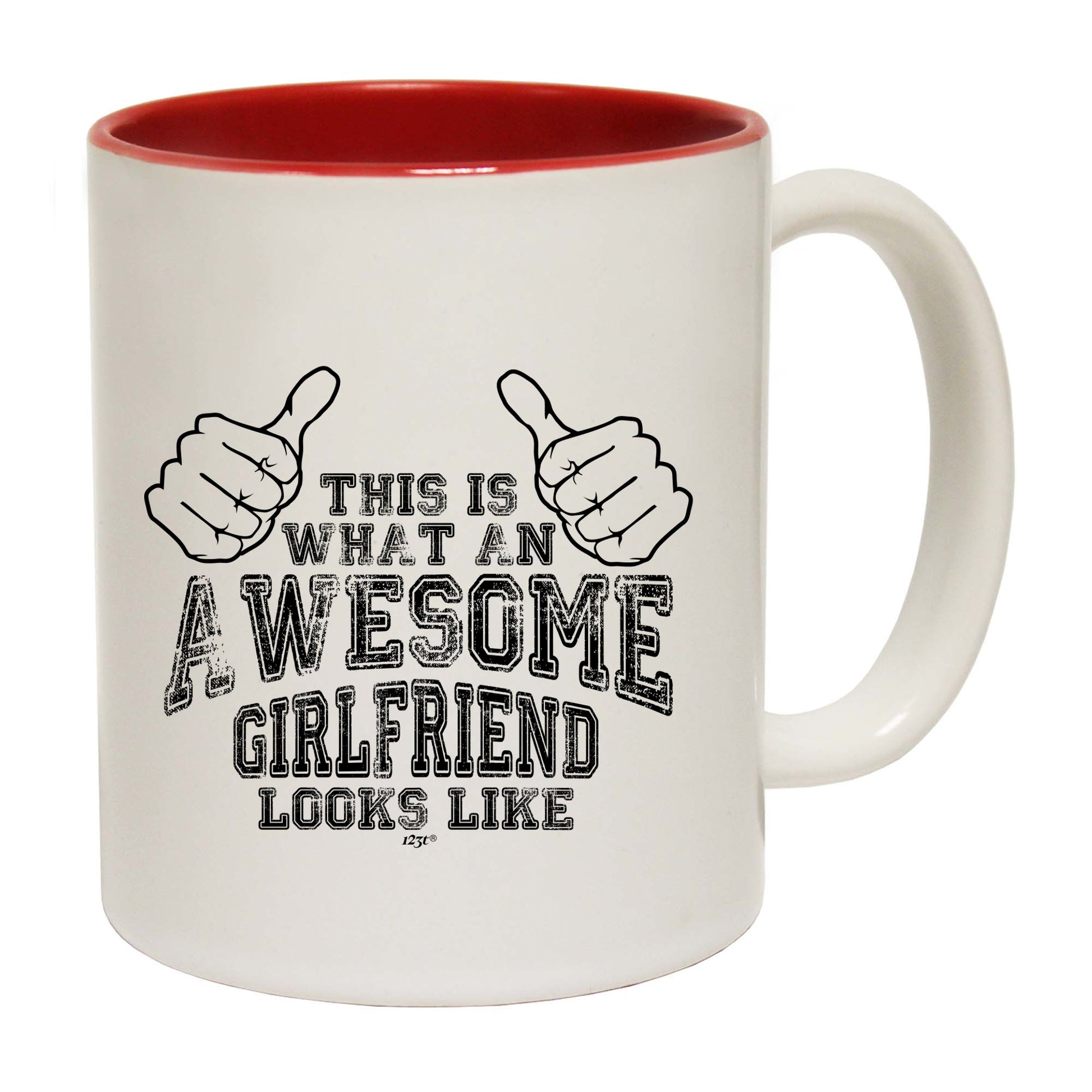 This Is What Awesome Girlfriend - Funny Coffee Mug