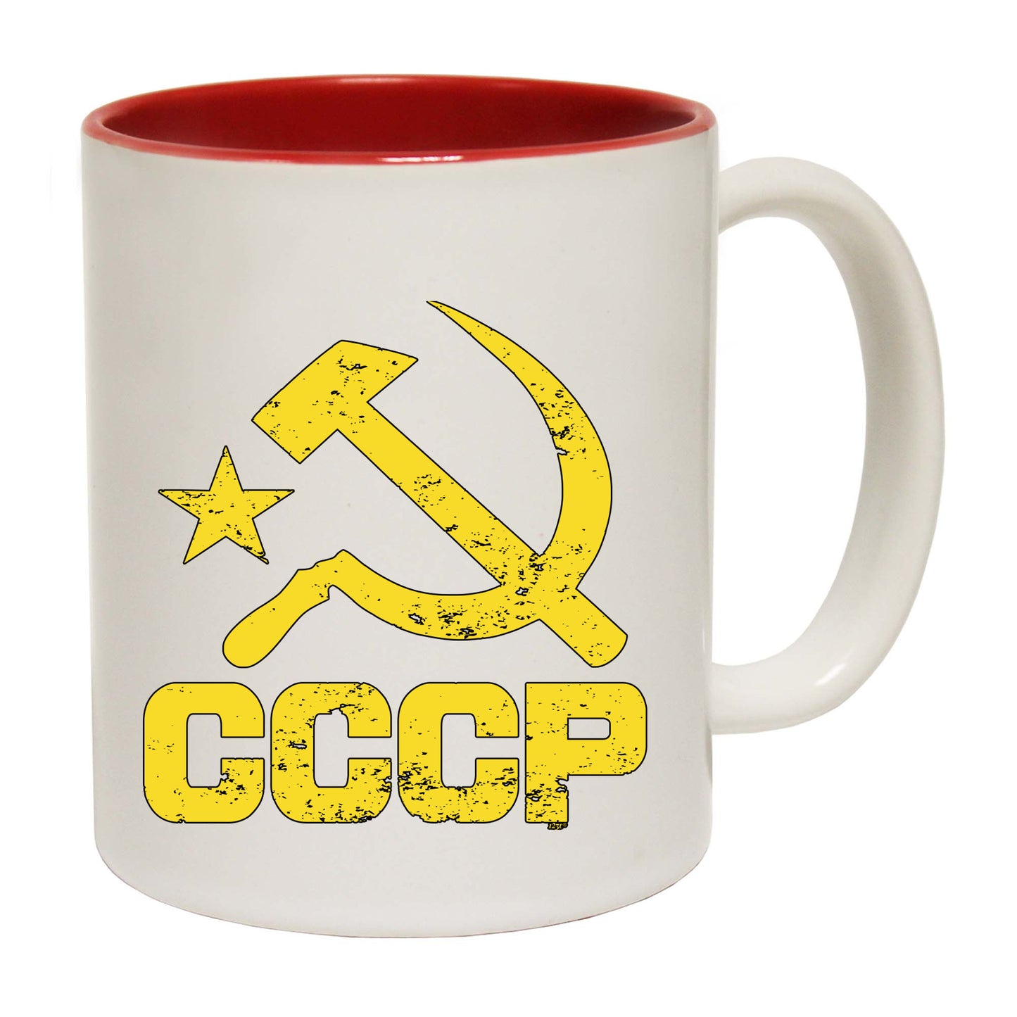 Cccp Yellow - Funny Coffee Mug