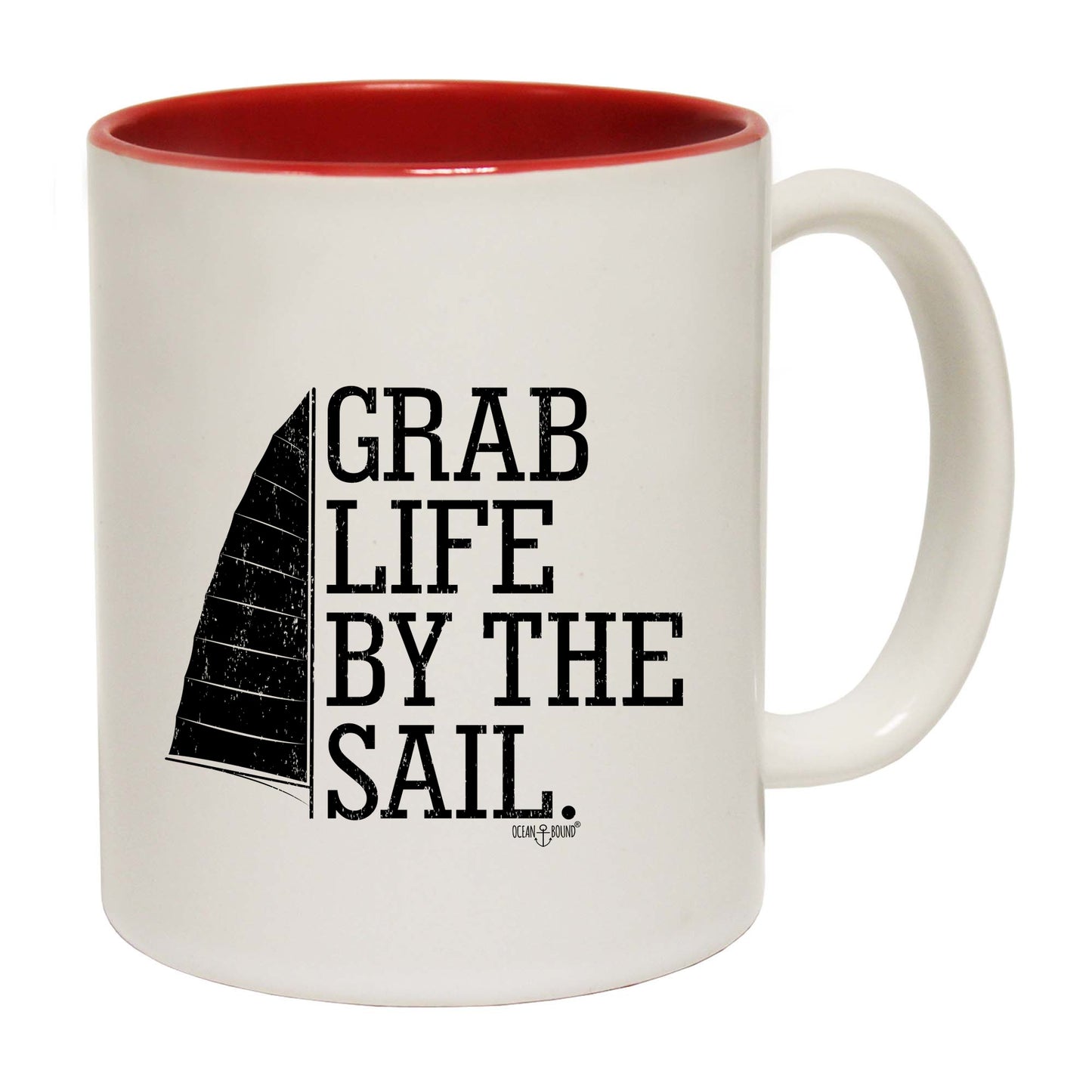 Ob Grab Life By The Sail - Funny Coffee Mug