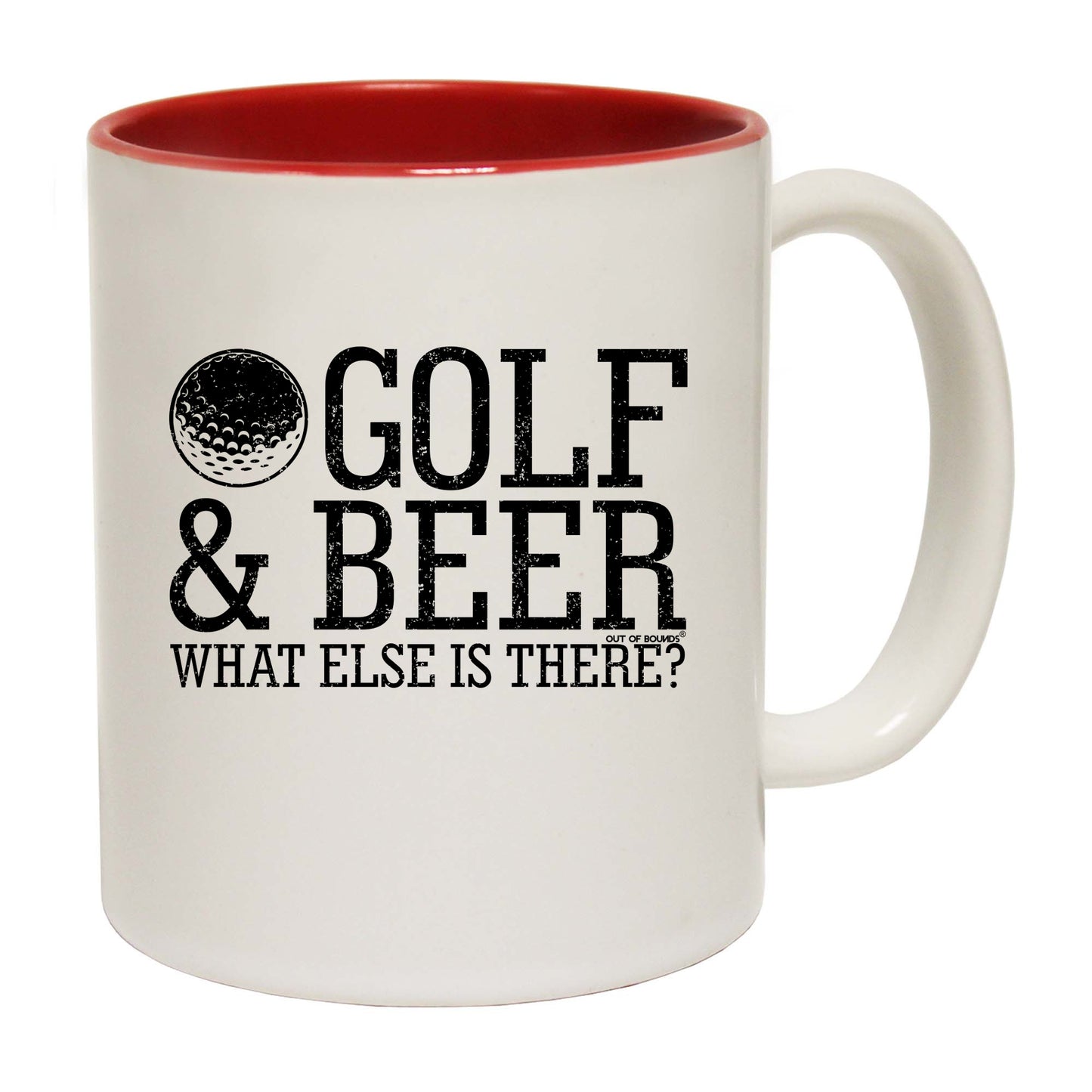 Oob Golf And Beer - Funny Coffee Mug