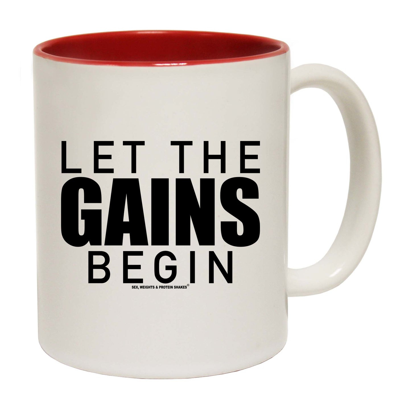 Swps Let The Gains Begin - Funny Coffee Mug