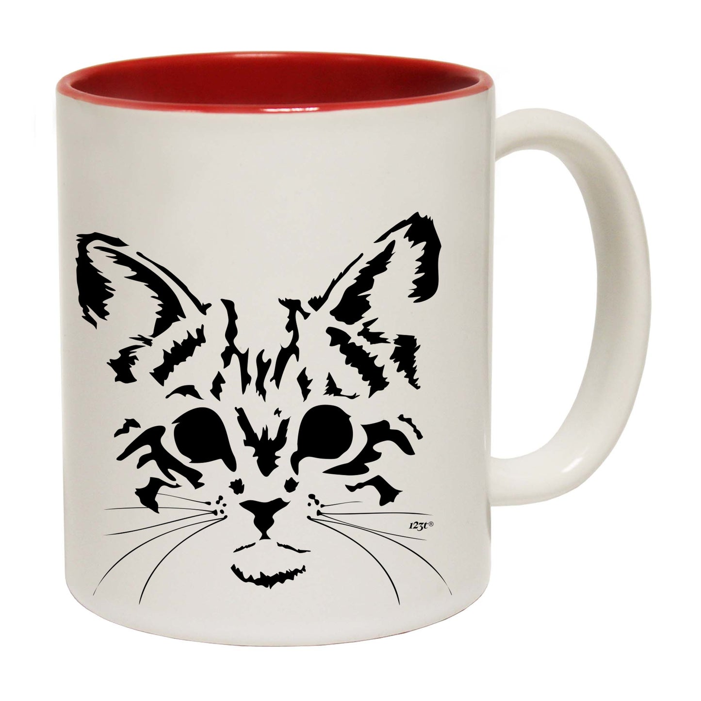 Cat Head - Funny Coffee Mug