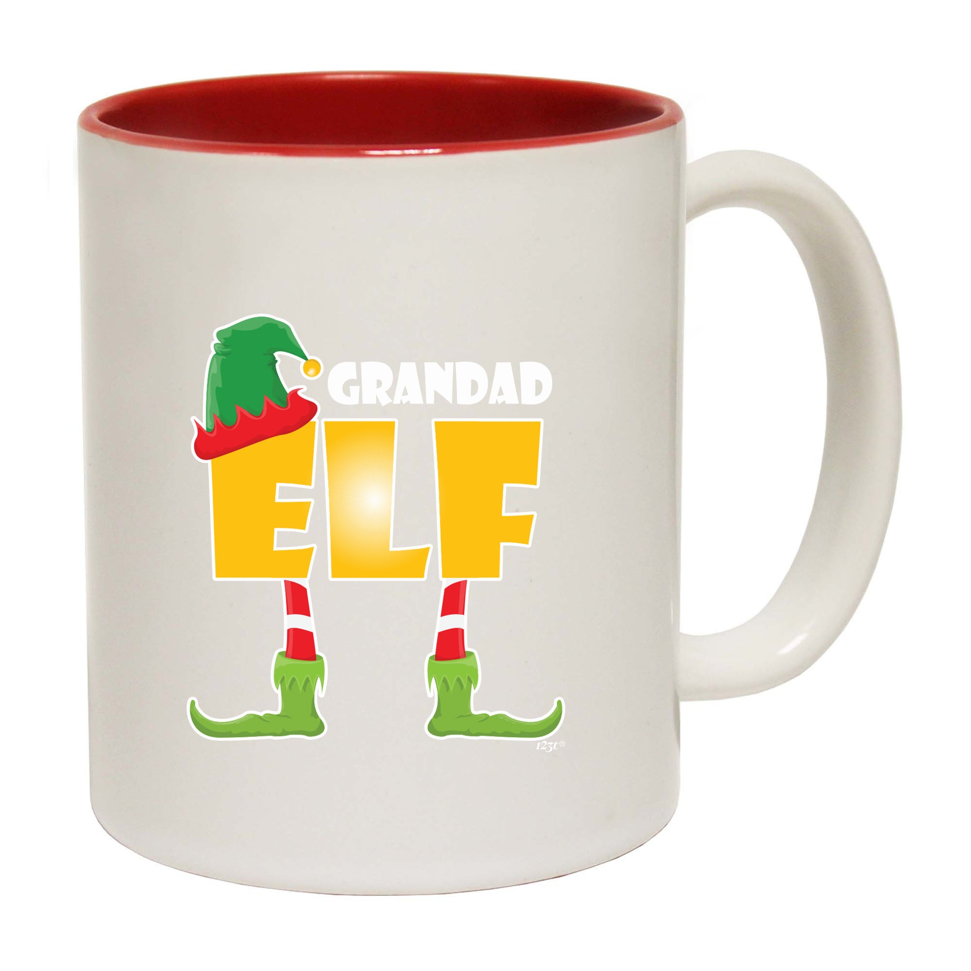 Elf Grandad - Funny Coffee Mug