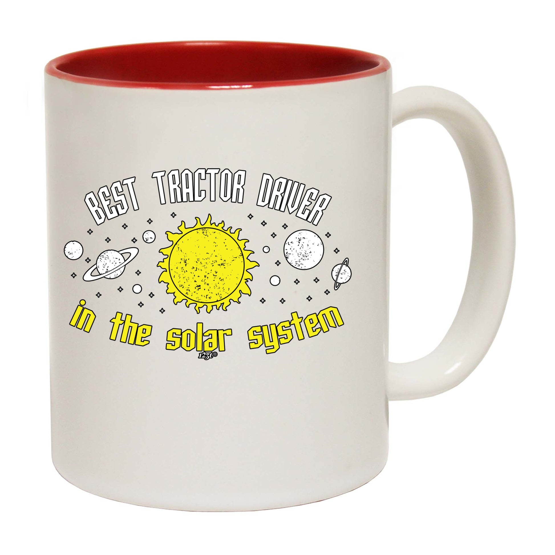 Best Tractor Driver Solar System - Funny Coffee Mug