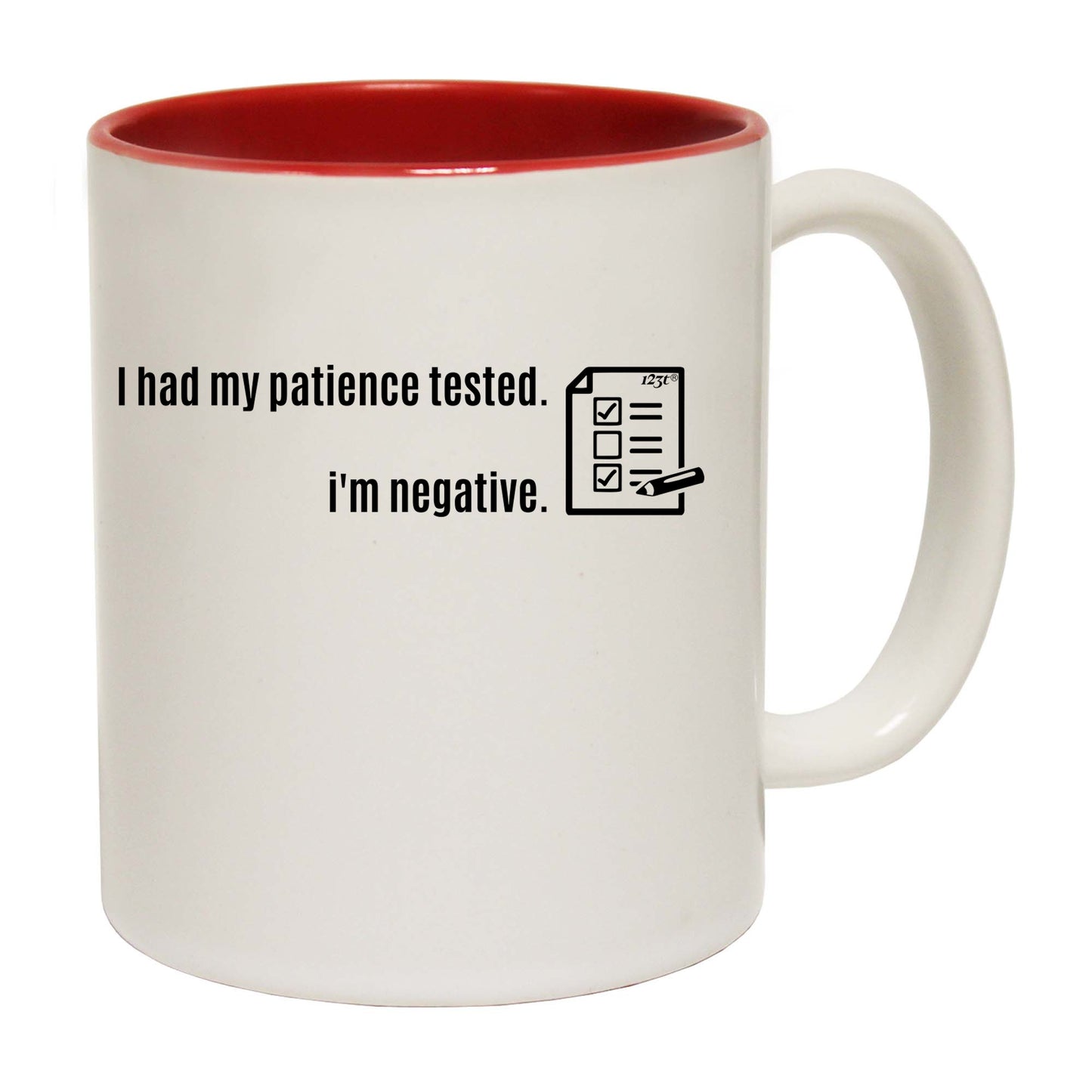 Had My Patience Tested - Funny Coffee Mug