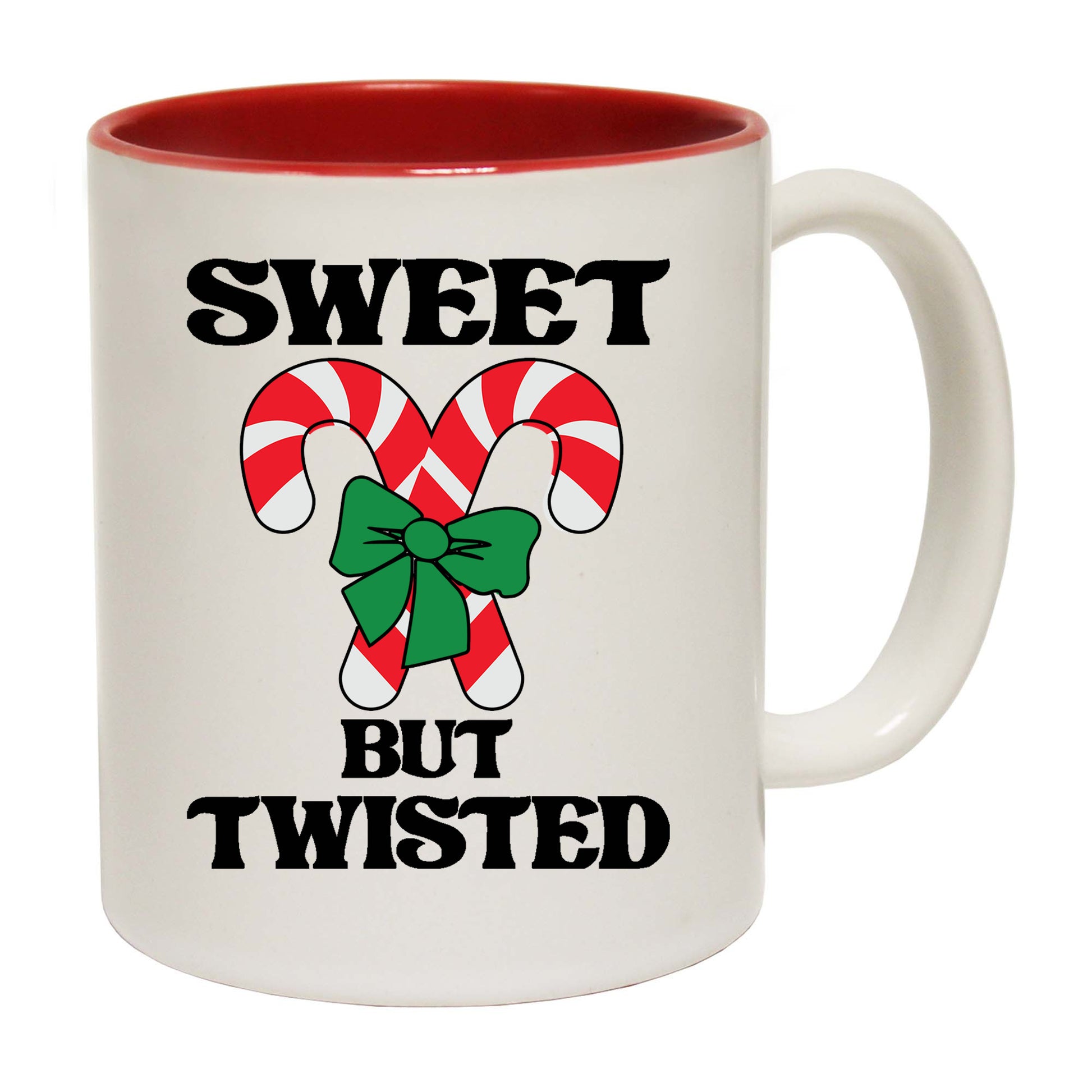 Sweet But Twisted Christmas Xmas Candy - Funny Coffee Mug