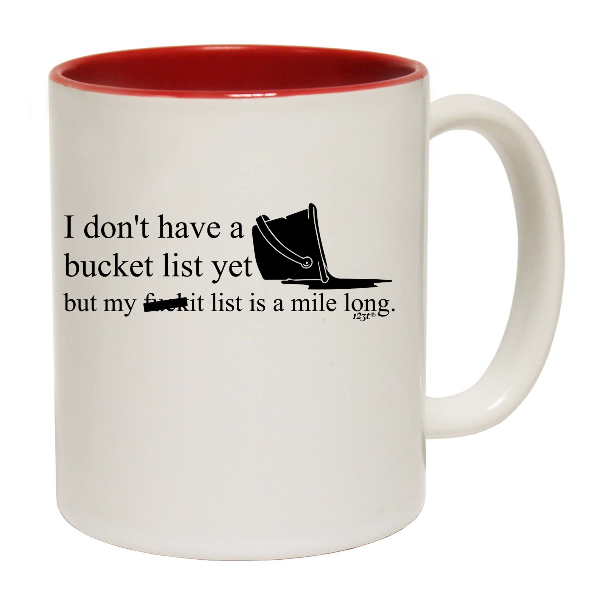 Dont Have A Bucket List But My F  Kit List - Funny Coffee Mug