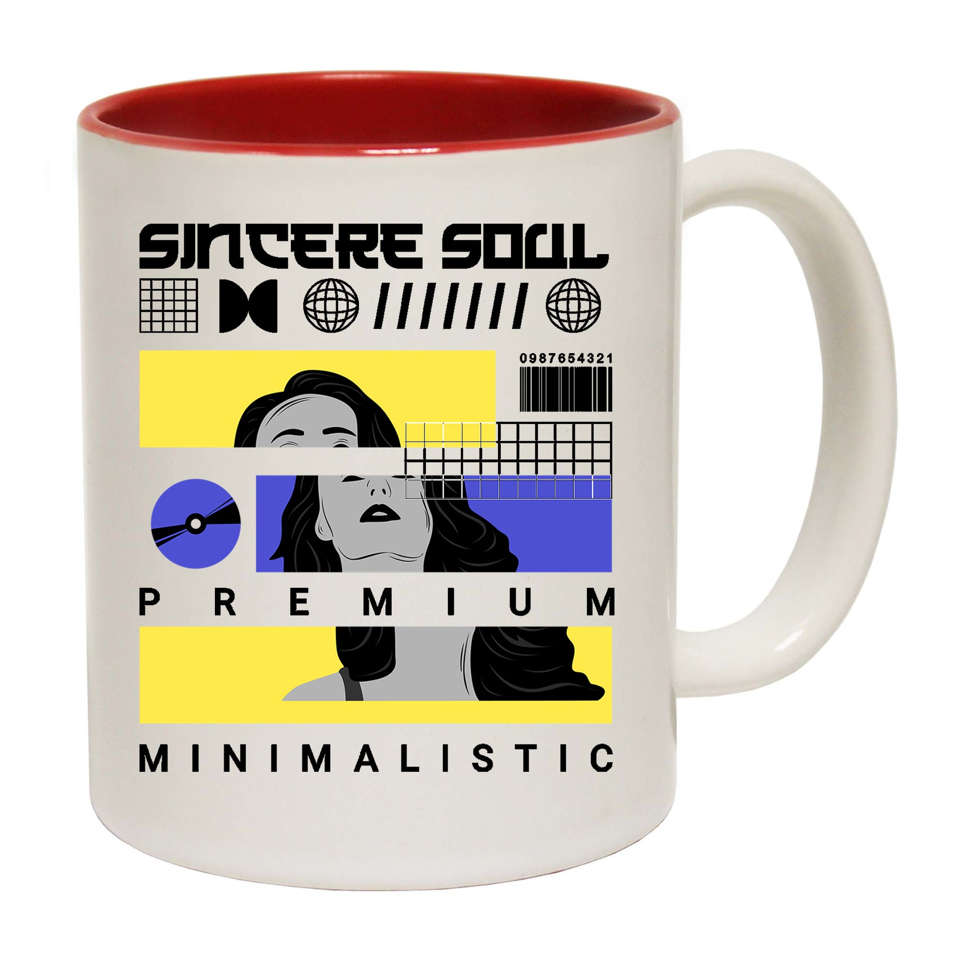 Sincere Soul Premium Minimalistic Fashion - Funny Coffee Mug