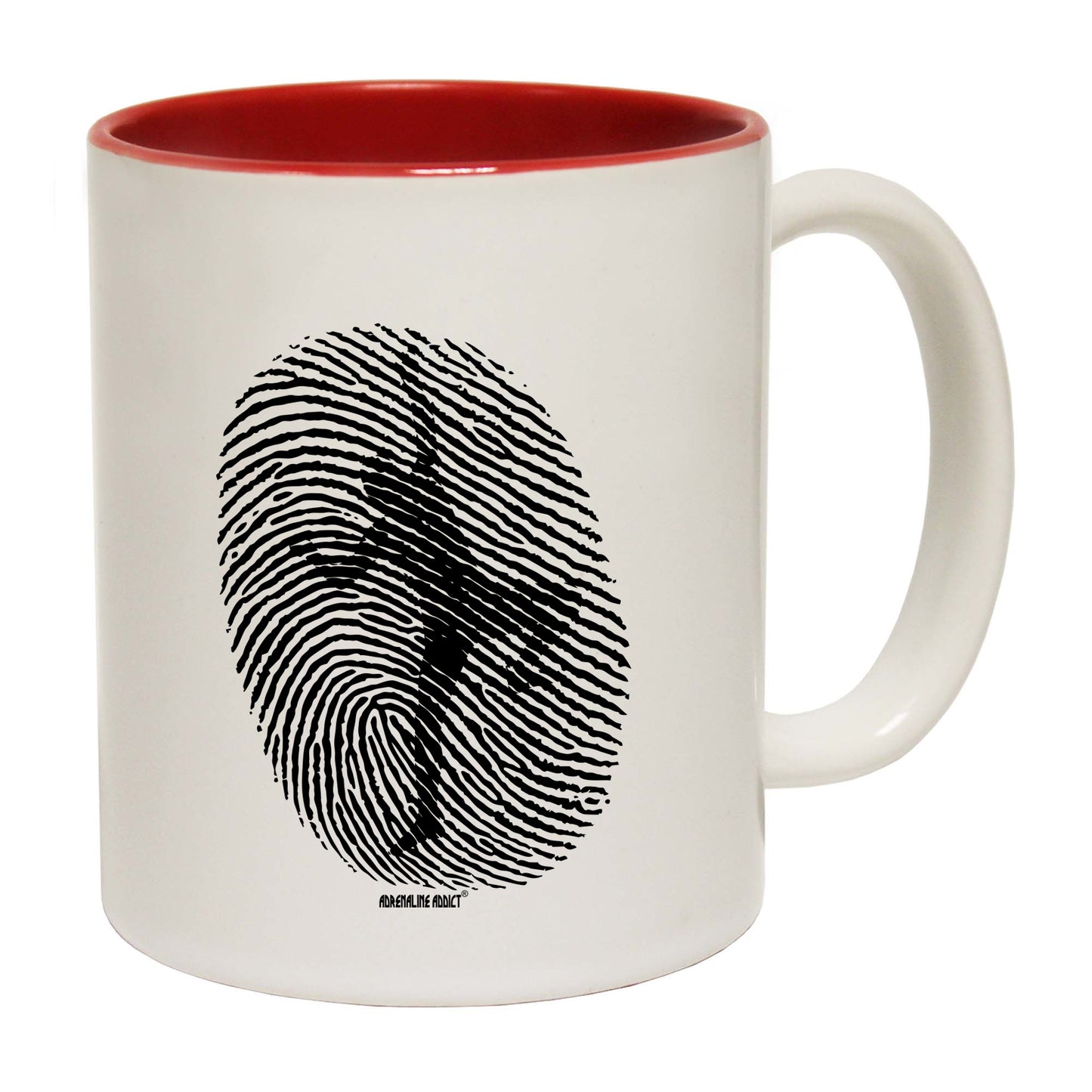 Aa Climbing Fingerprint - Funny Coffee Mug