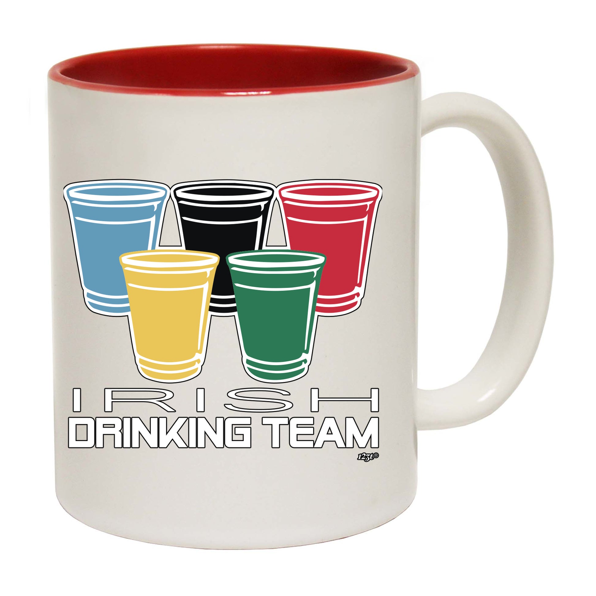 Irish Drinking Team Glasses - Funny Coffee Mug