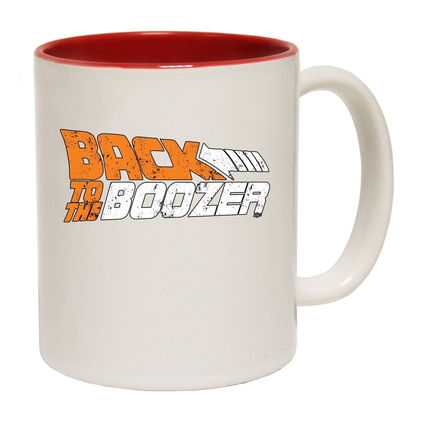 Back To The Boozer Alcohol - Funny Coffee Mug