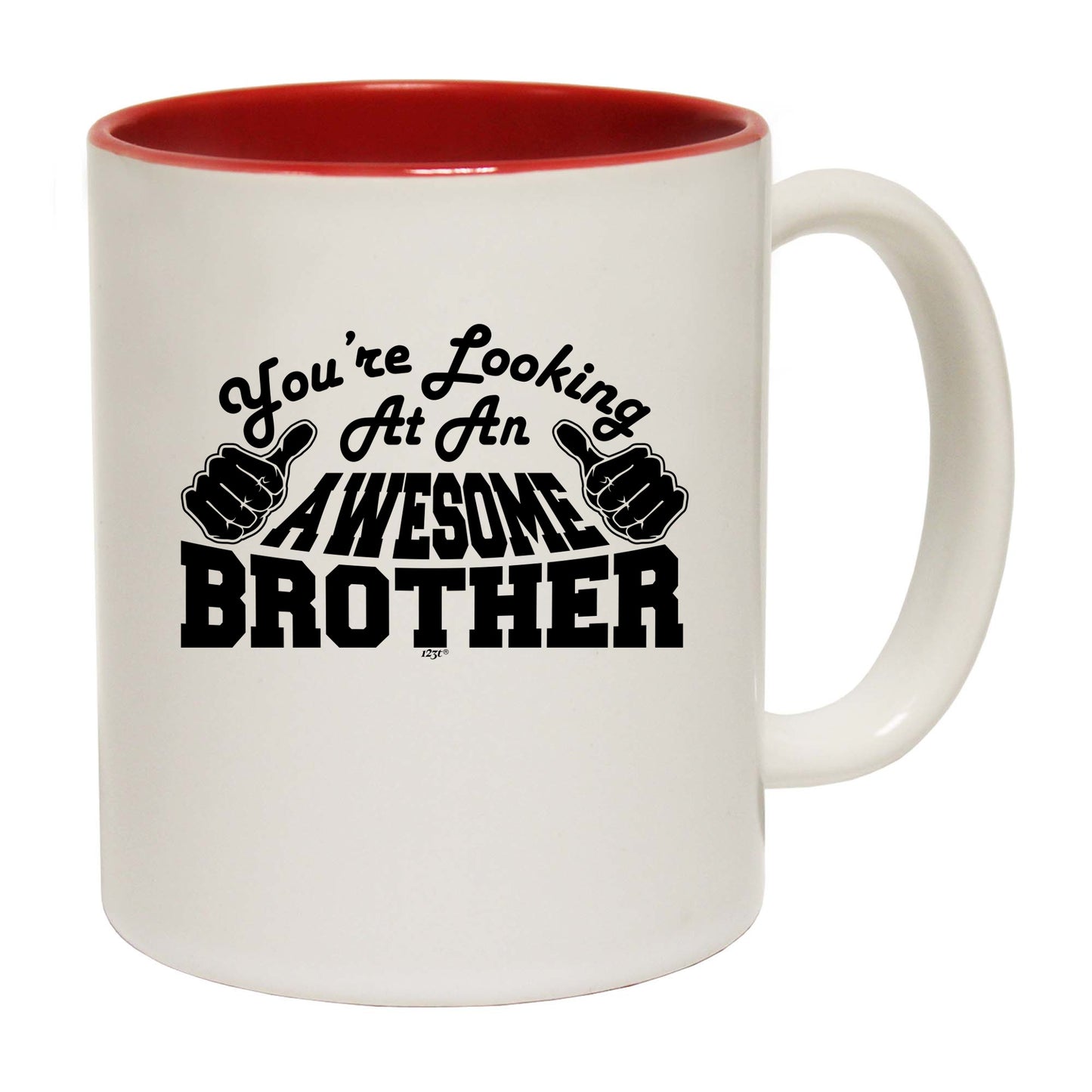 Youre Looking At An Awesome Brother - Funny Coffee Mug