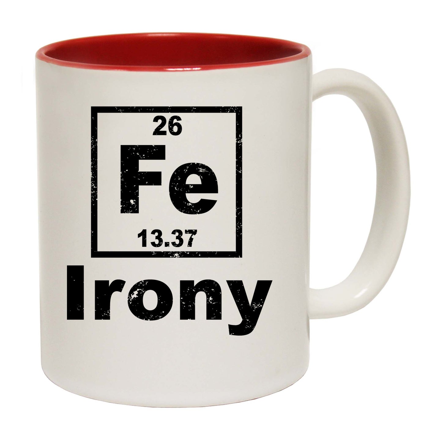 Fe Irony - Funny Coffee Mug