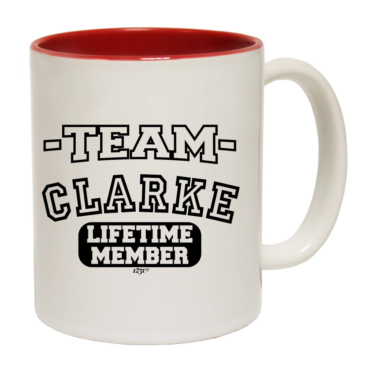 Clarke V2 Team Lifetime Member - Funny Coffee Mug