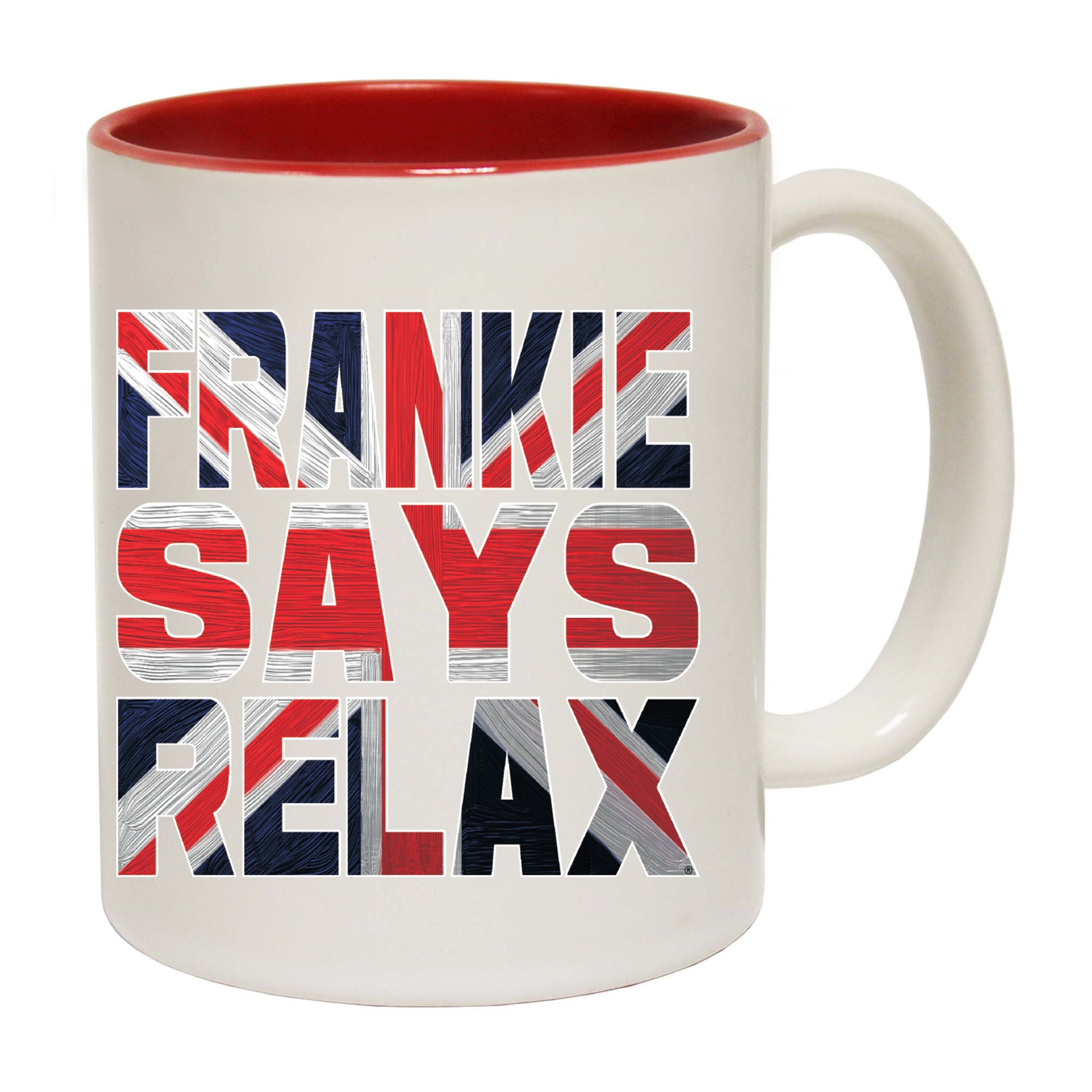 Frankie Union Jack - Funny Coffee Mug