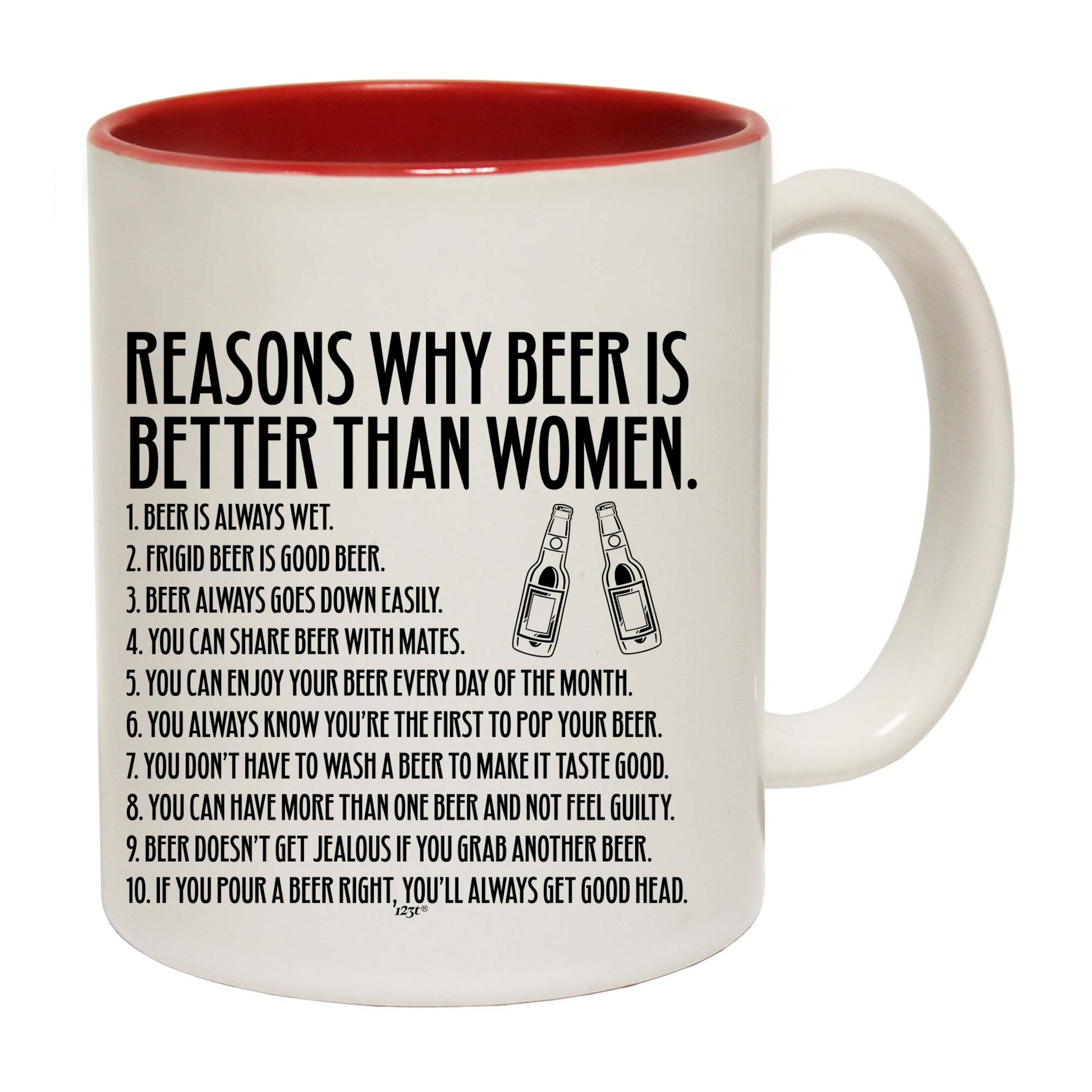 Reasons Why Beer Is Better Than Women - Funny Coffee Mug