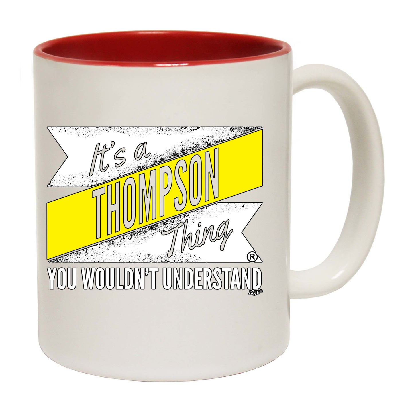 Thompson V2 Surname Thing - Funny Coffee Mug