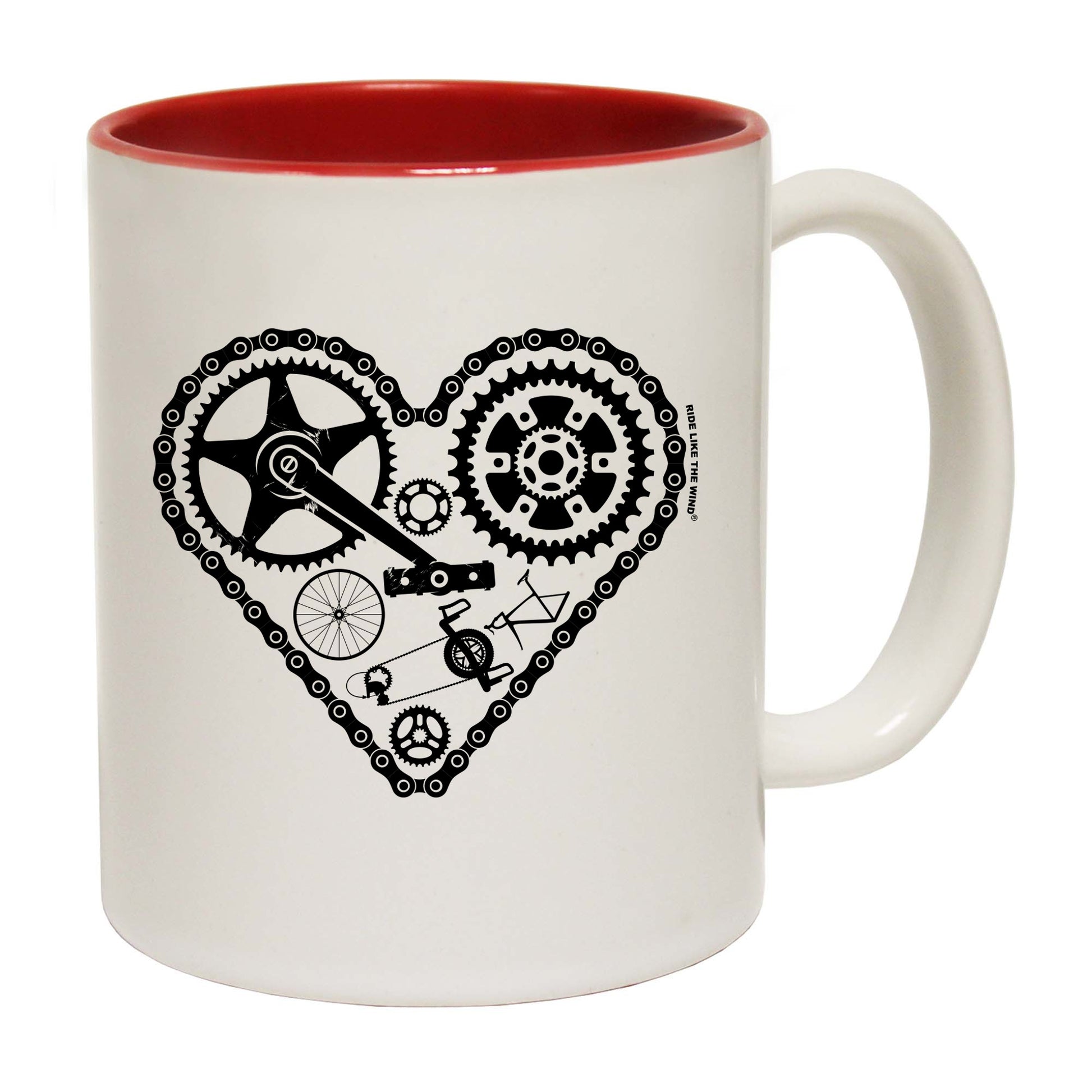 Rltw Heart Cycle Parts - Funny Coffee Mug