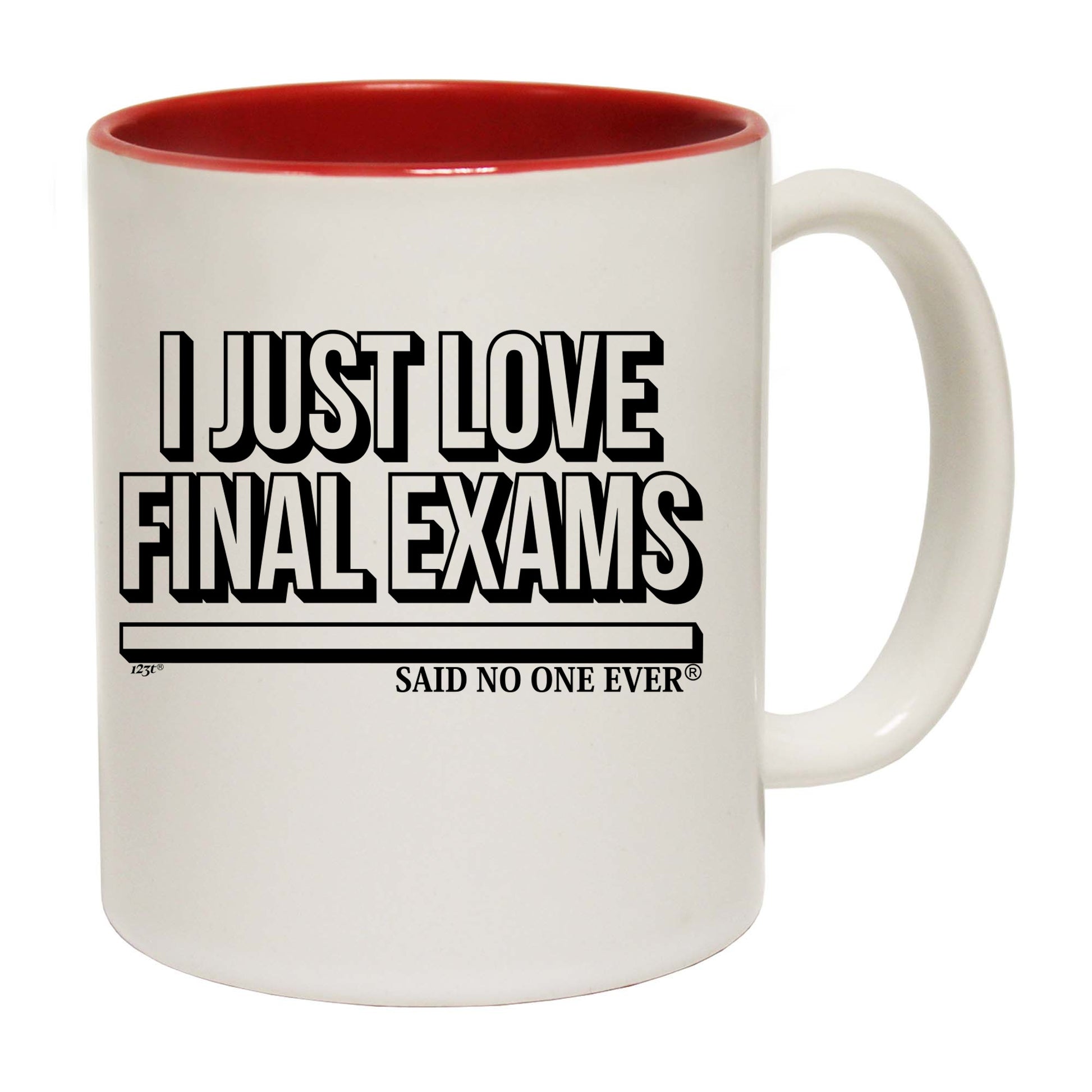 Dont Just Love Final Exams Snoe - Funny Coffee Mug