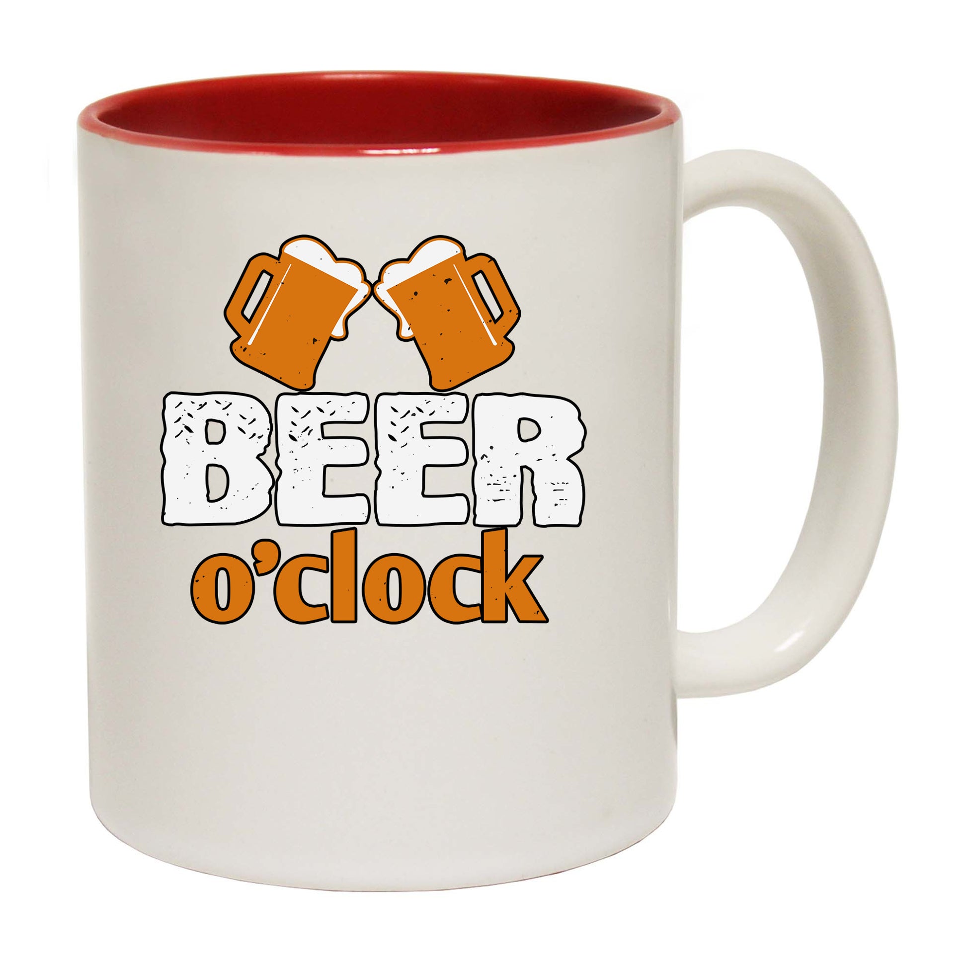 Beer O Clock Cheers - Funny Coffee Mug