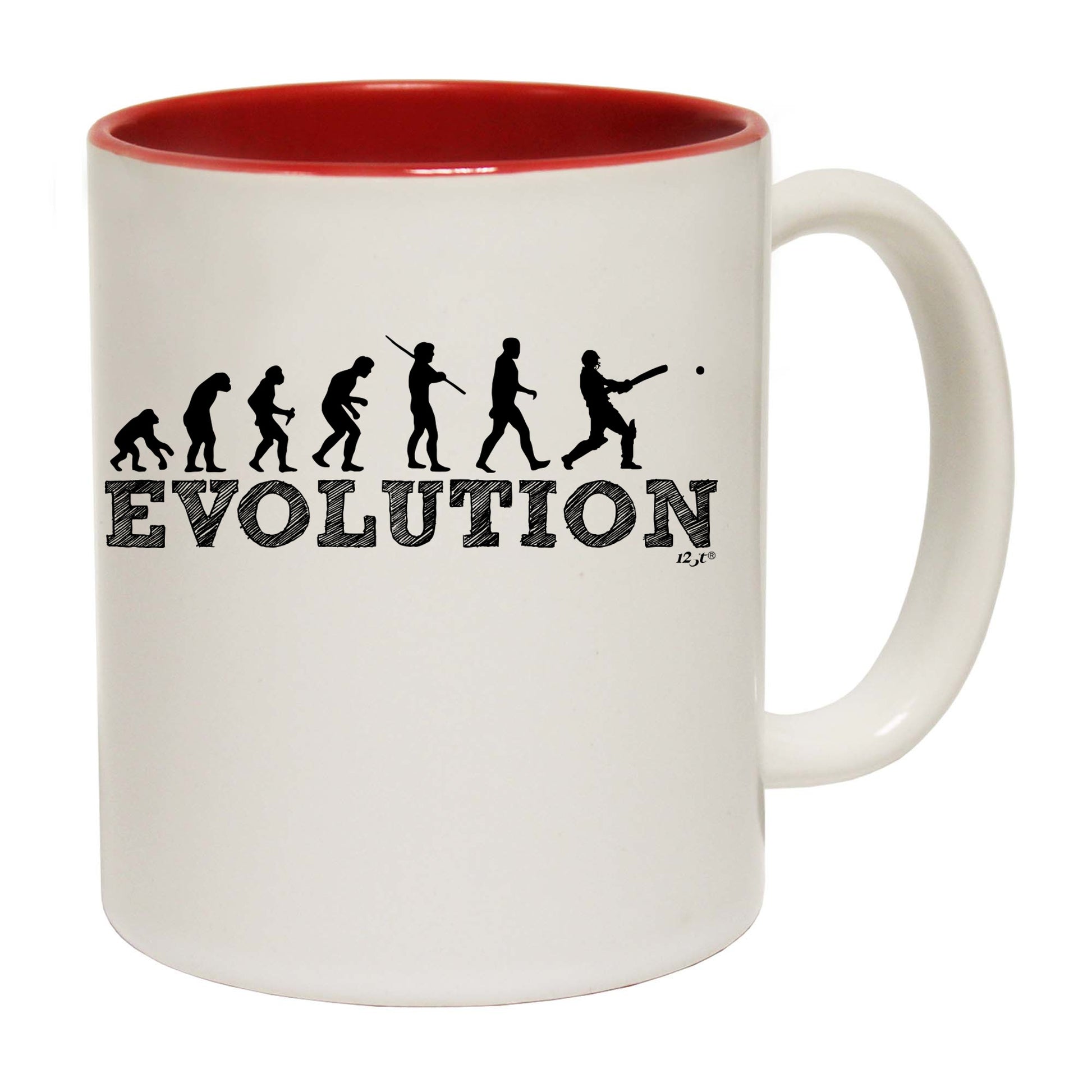 Evolution Cricket - Funny Coffee Mug