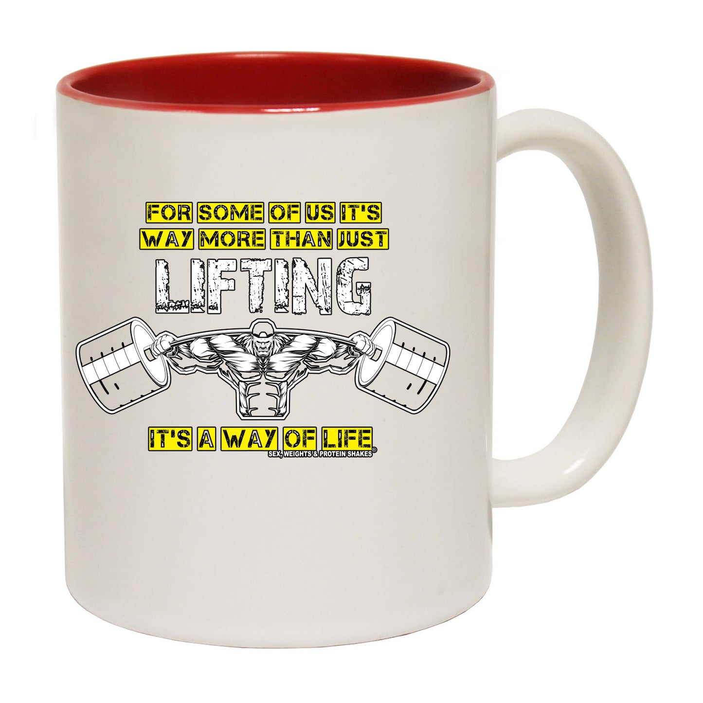 Gym Waymore Than Just Lifting - Funny Coffee Mug