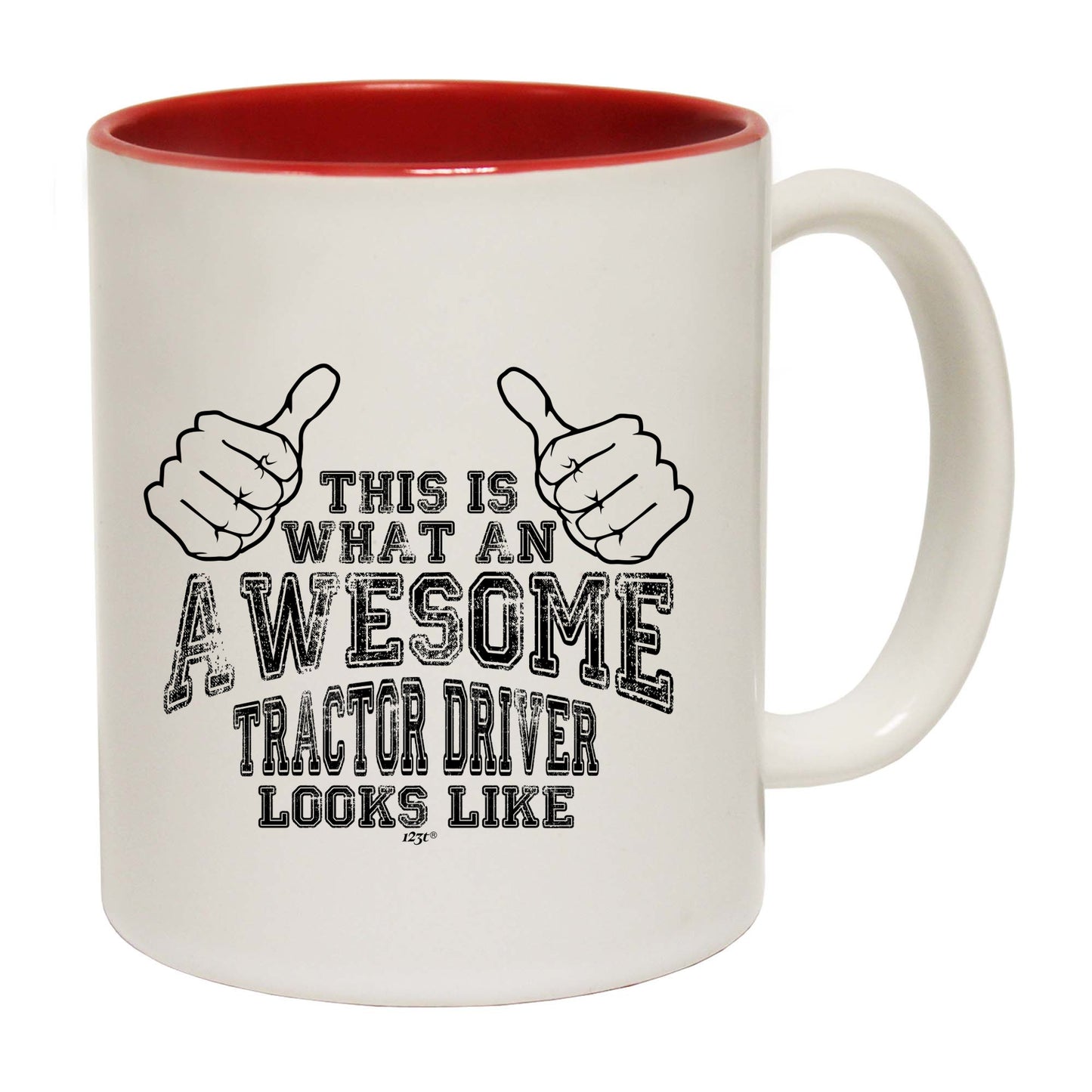 This Is What Awesome Tractor Driver - Funny Coffee Mug