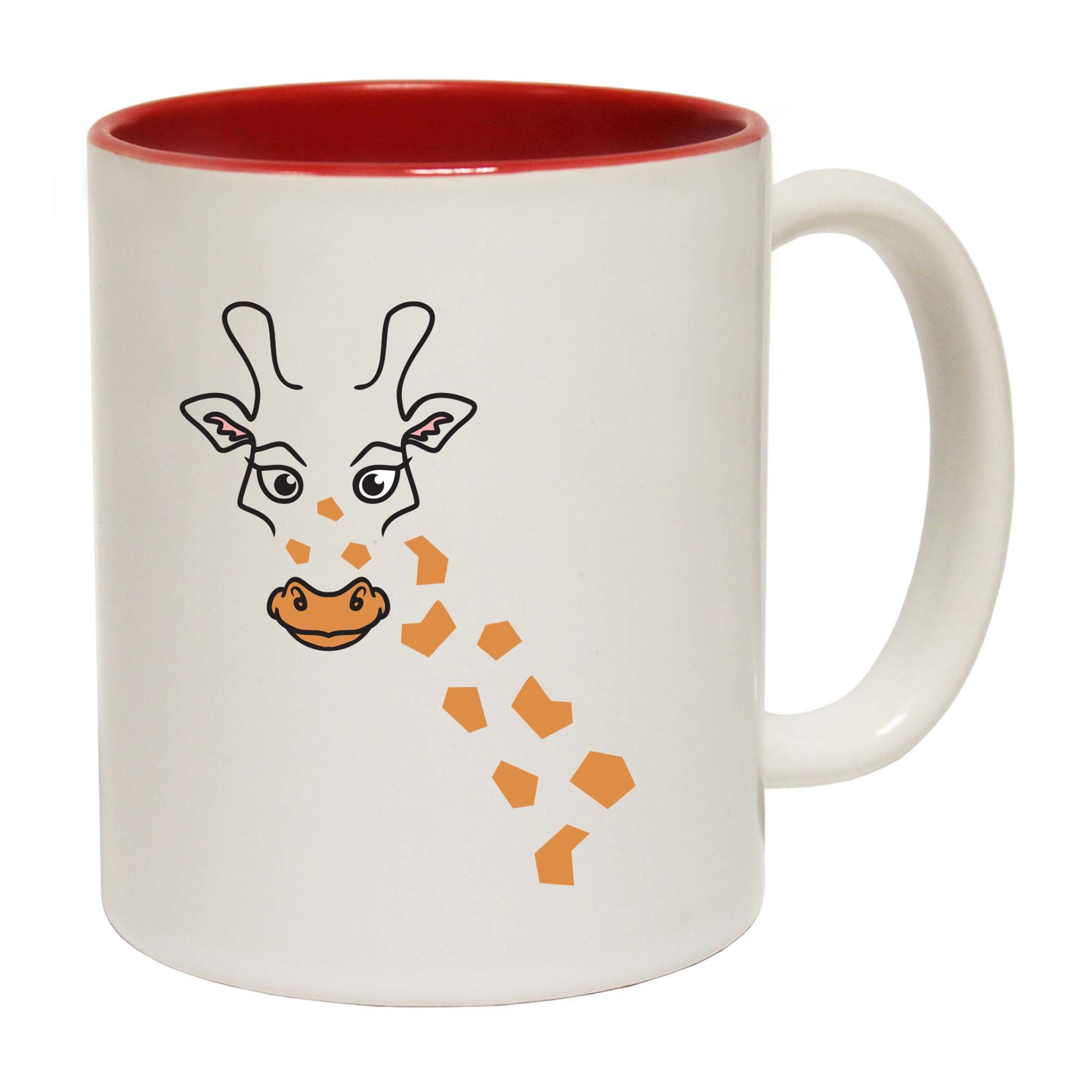 Giraffe Animal Face Ani Mates - Funny Coffee Mug