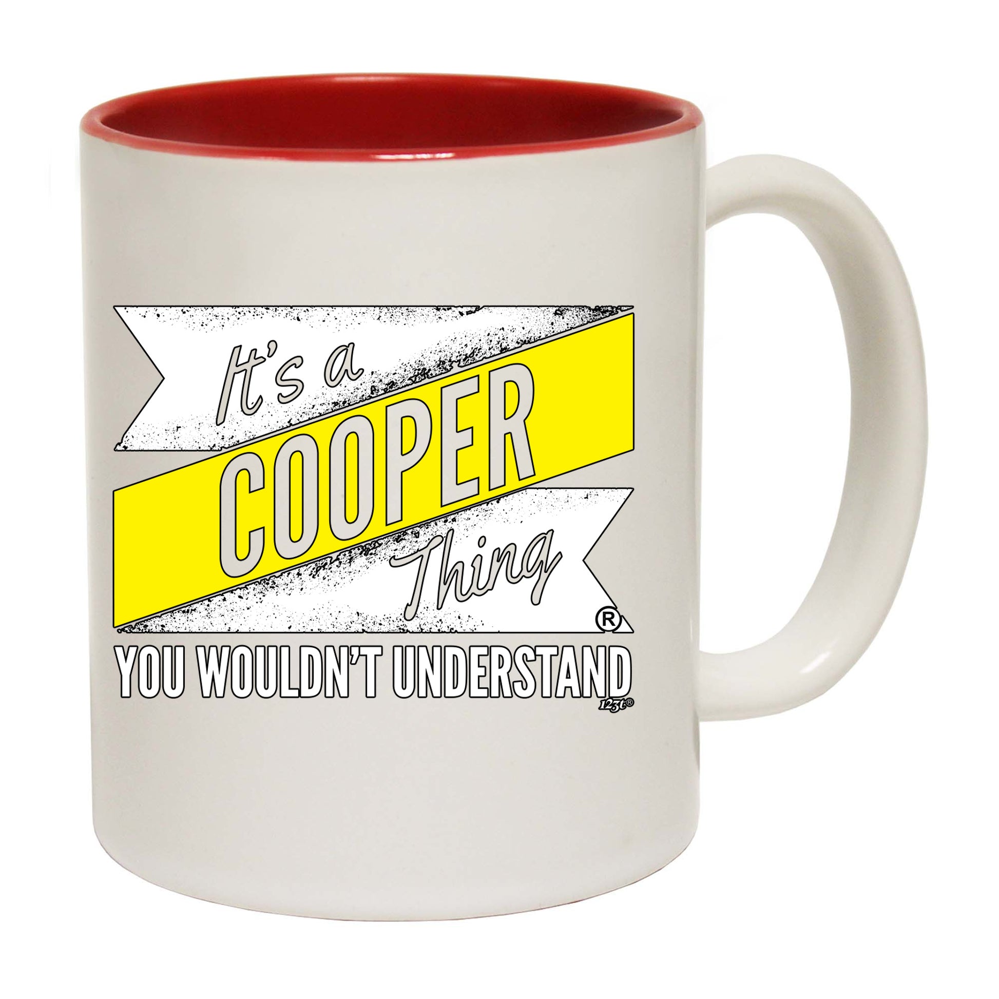 Cooper V2 Surname Thing - Funny Coffee Mug