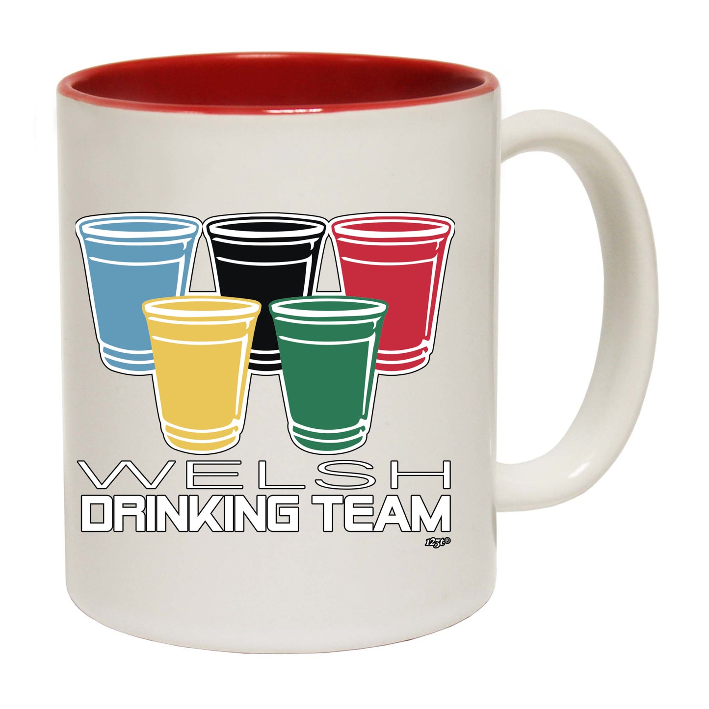 Welsh Drinking Team Glasses - Funny Coffee Mug