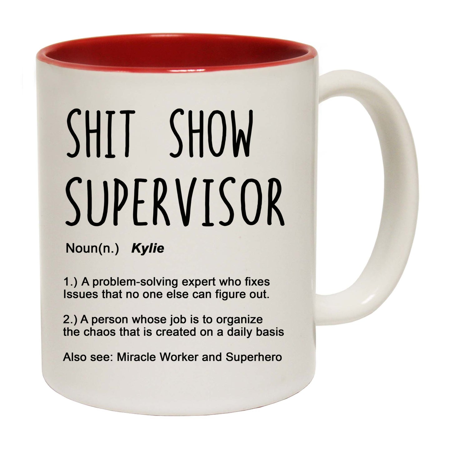 Personalised Shit Show Noun - Funny Coffee Mug