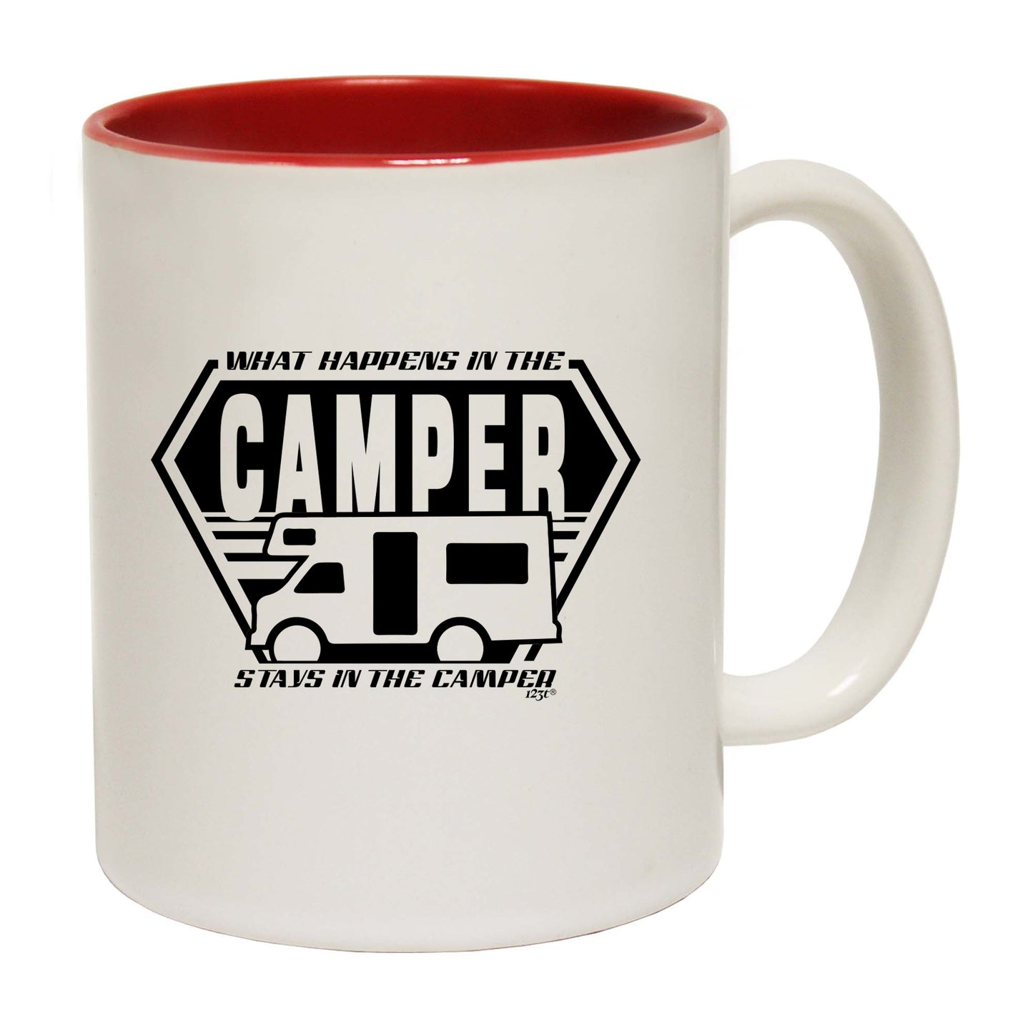 What Happens In The Camper Stays In The Camper - Funny Coffee Mug